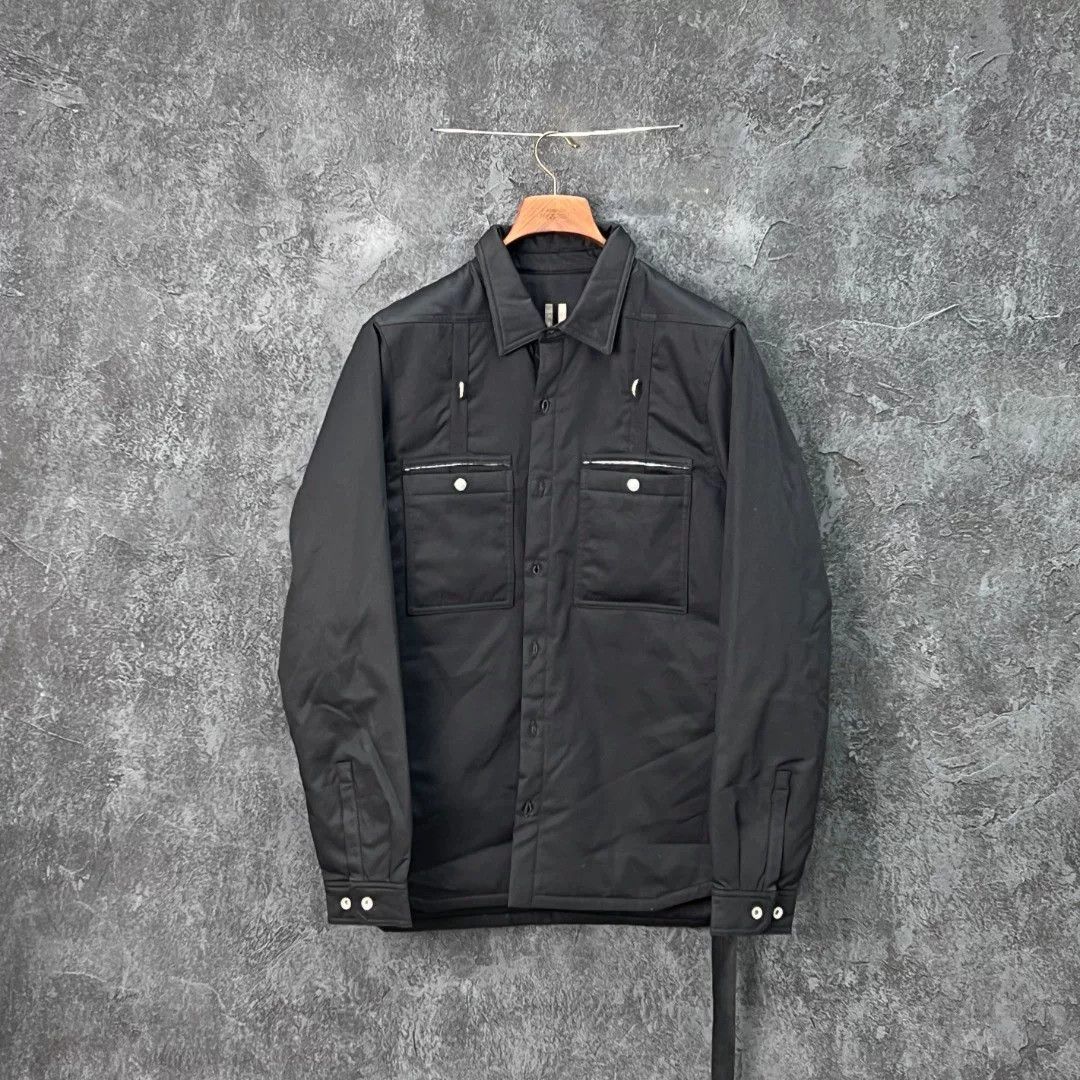 Rick Owens Rick Owens Casual Cotton Black Heavy Coat l Men Size US L / EU 52-54 / 3 - 1 Thumbnail
