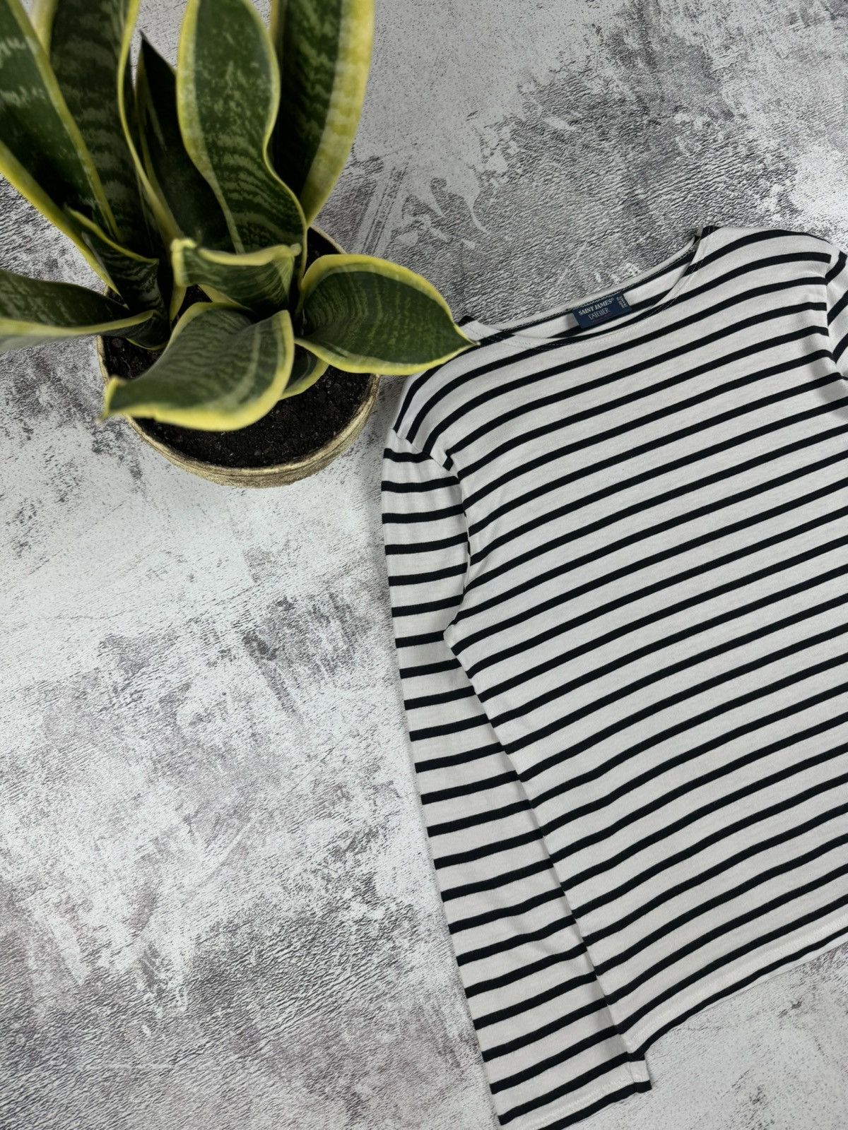 Saint James Vintage 90S Made in France Saint James Striped Longsleeve Size S / US 4 / IT 40 - 6 Thumbnail
