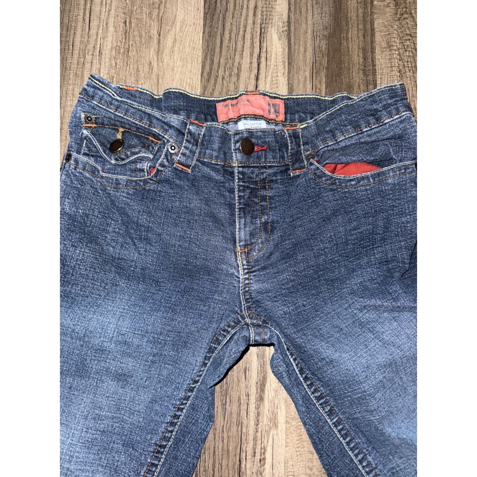 Mossimo VINTAGE Mossimo Jeans Women Skinny Blue 28x33 Size 5 Juniors Mens/ Womens Size 27" / US 4 / IT 40 - 2 Thumbnail