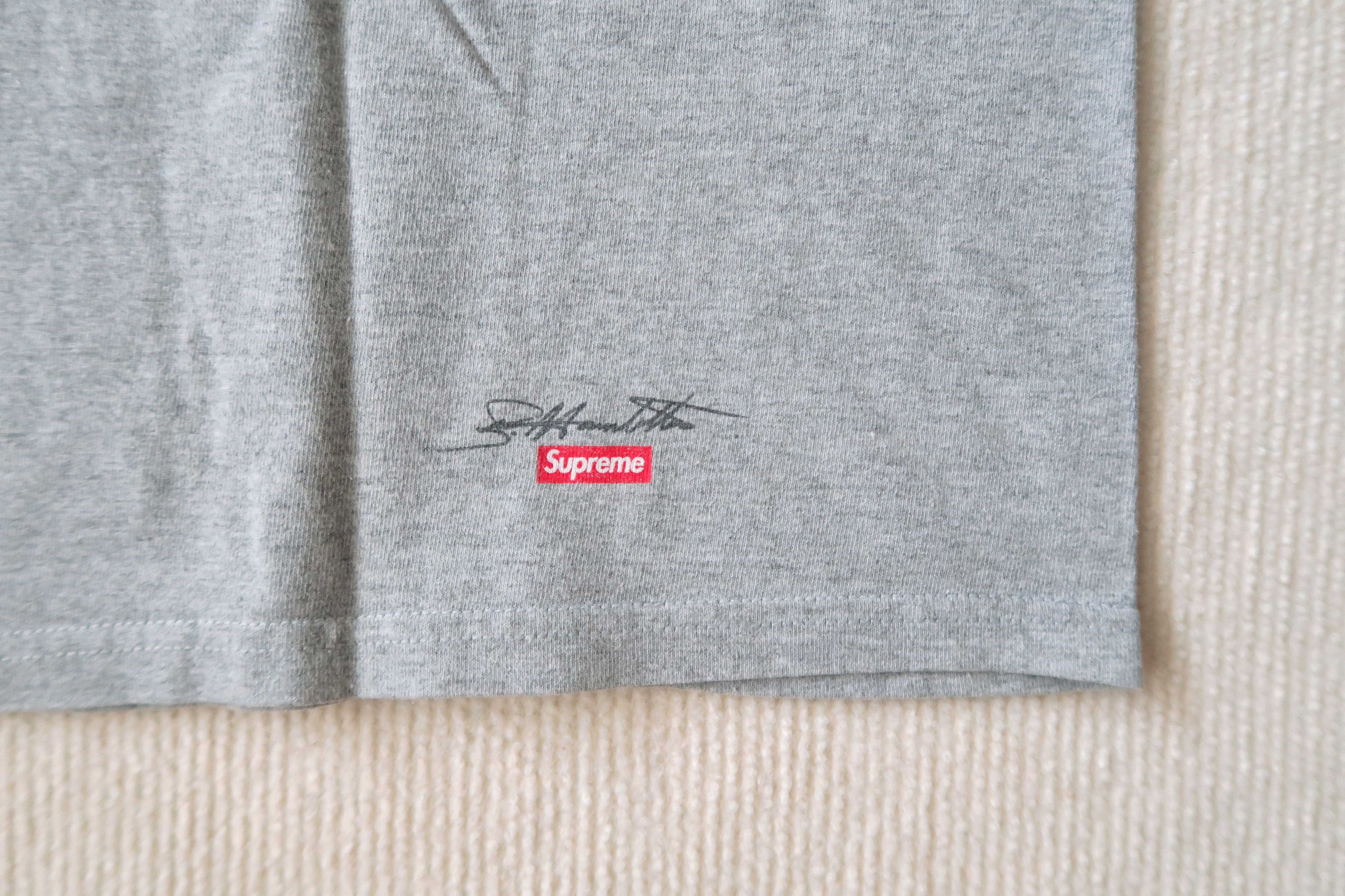 Supreme Supreme Richard Hambleton Shadow Man Splattered T-Shirt Size US XL / EU 56 / 4 - 6 Thumbnail
