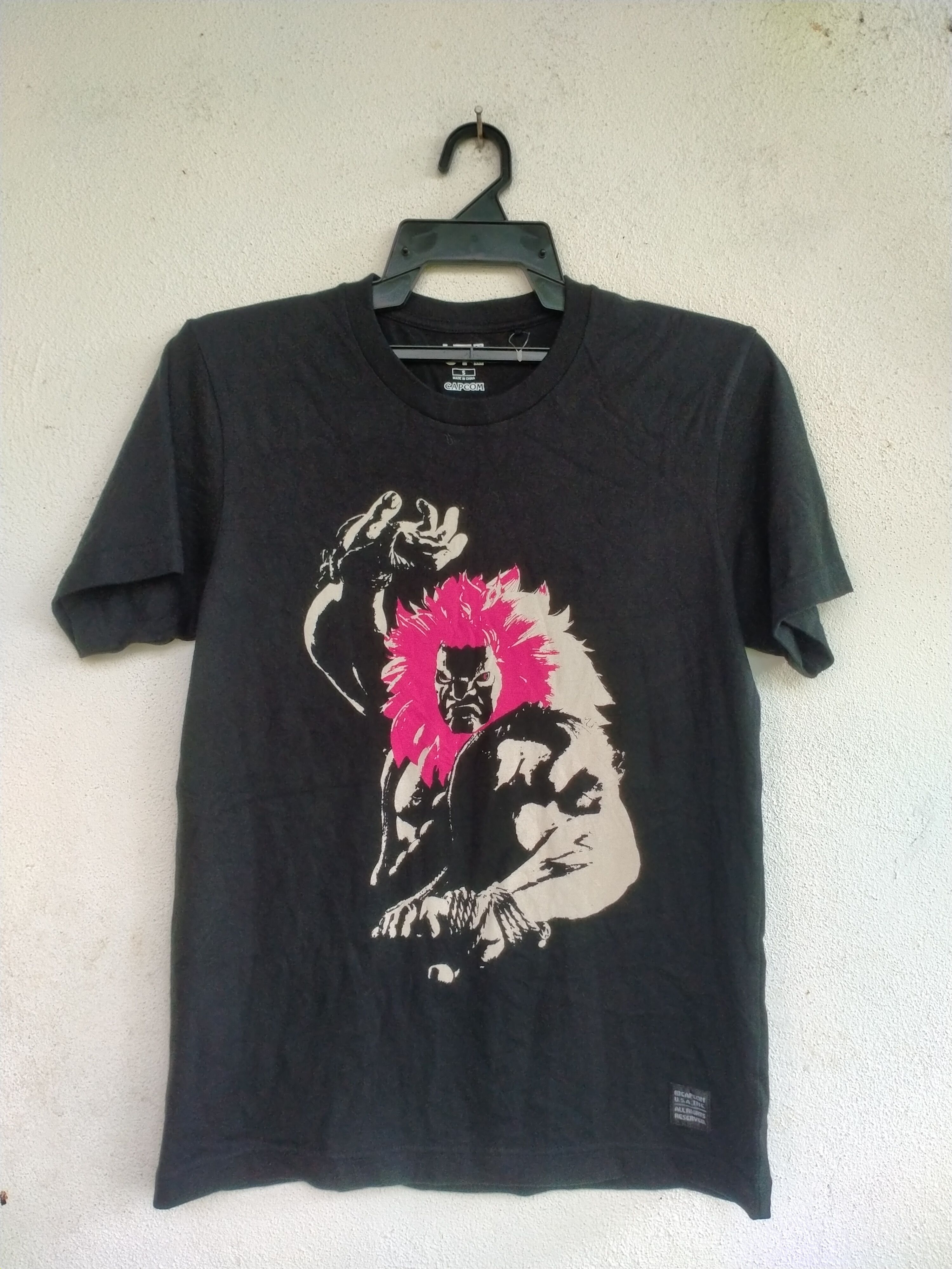 image of Anima x Playstation Blanka Street Fighter X Capcom X Uniqlo T-Shirt in Black, Men's (Size Small)