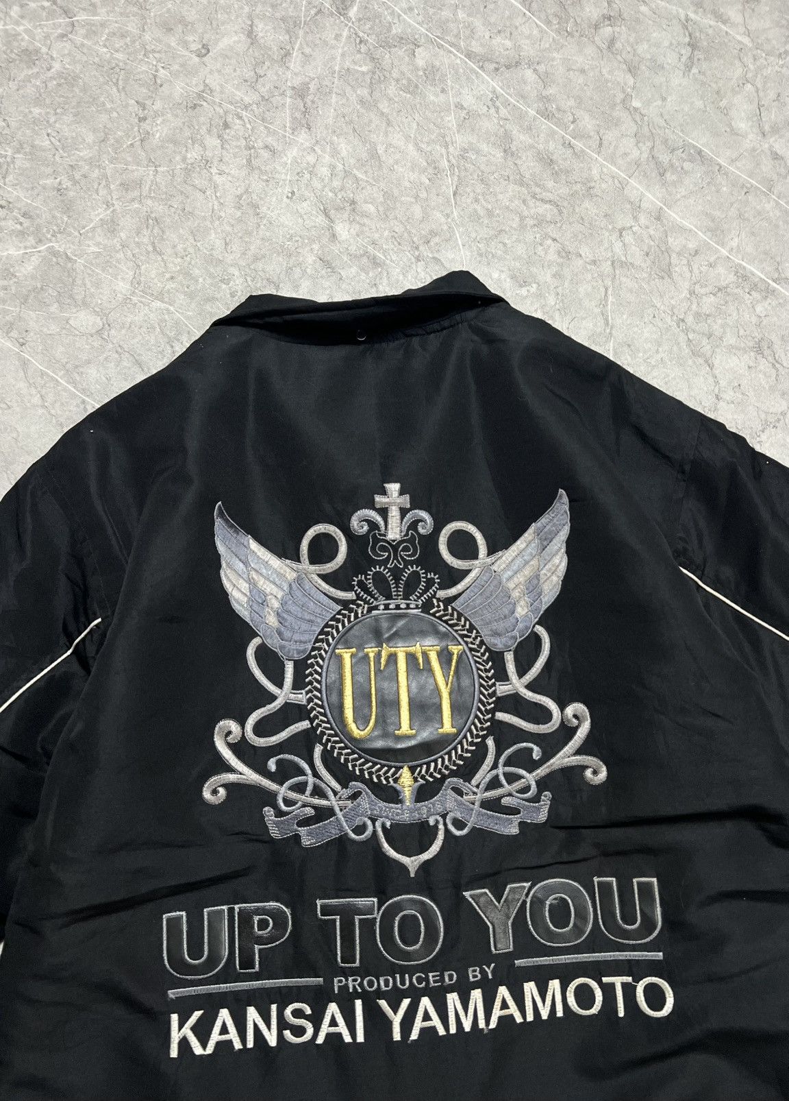 Japanese Brand × Kansai Yamamoto × Vintage 💥NEED GONE💥 Vintage Up To You by Kansai Yamamoto Size US L / EU 52-54 / 3 - 2 Thumbnail