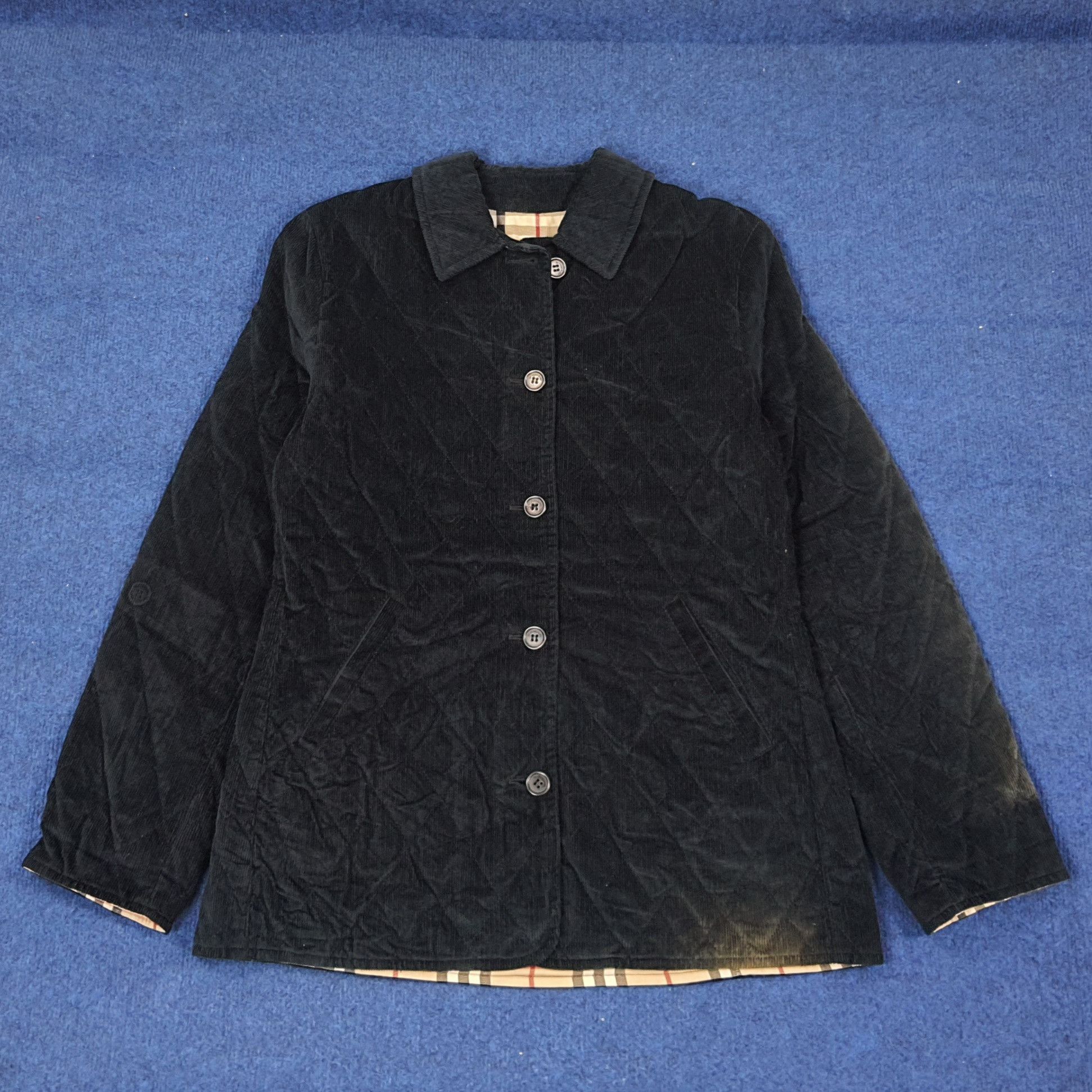 Burberry Vintage Burberrys London Corduroy Jacket C241N1 Size US S / EU 44-46 / 1 - 3 Thumbnail