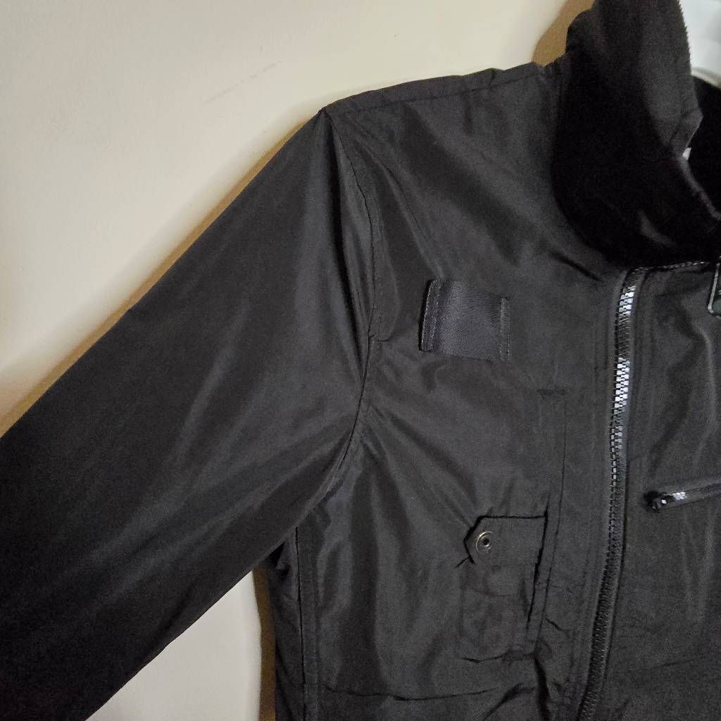 G-Star G-Star Raw Timor Biker Overshirt Jacket Women’s Small Black Size S / US 4 / IT 40 - 7 Thumbnail