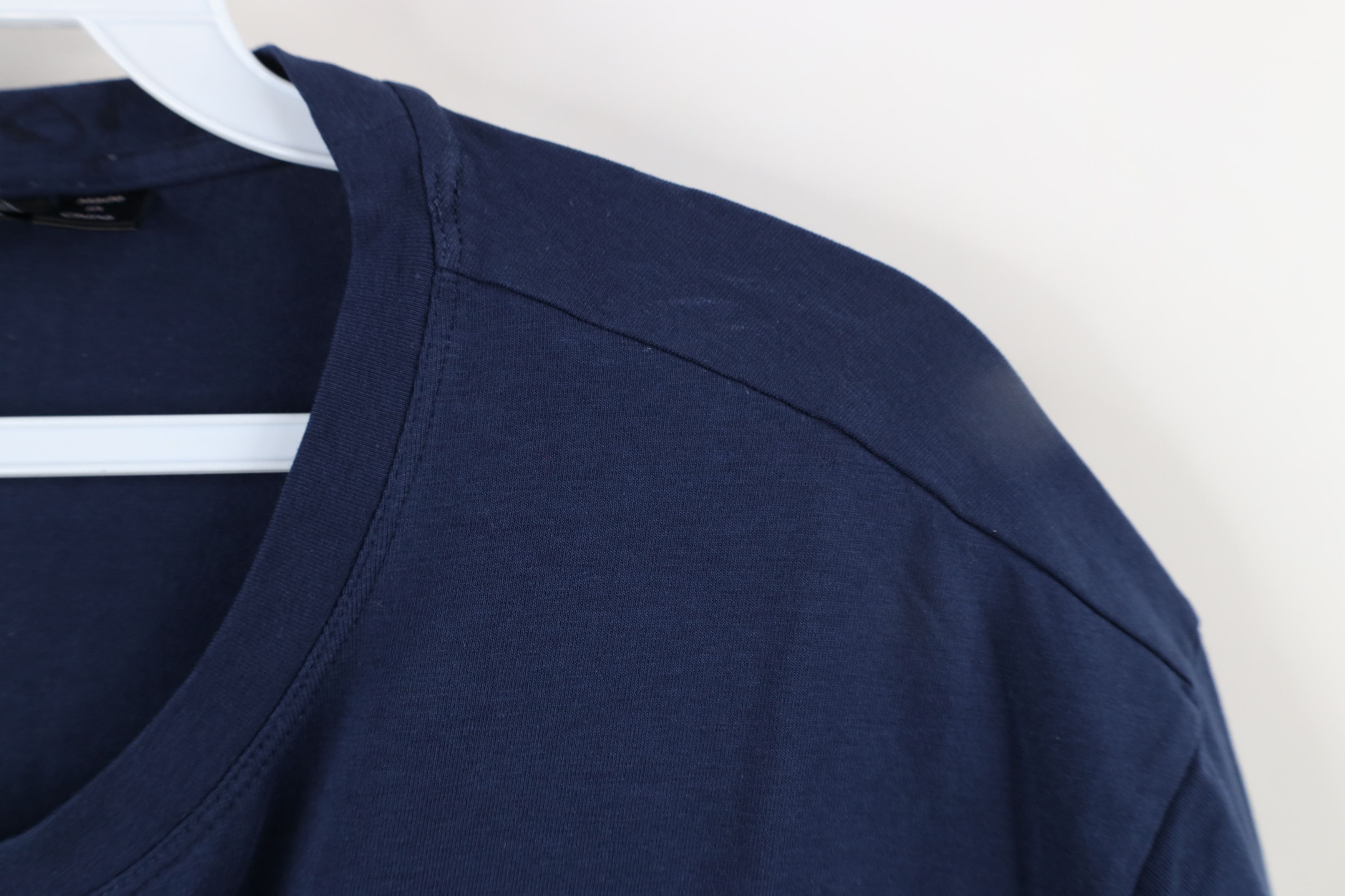 Hugo Boss × Vintage Hugo Boss Spell Soft Touch Cotton Short Sleeve T-Shirt Blue Size US XL / EU 56 / 4 - 6 Thumbnail