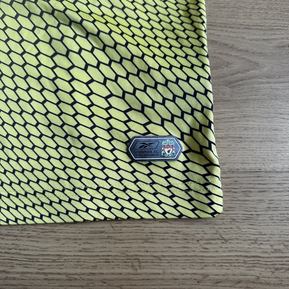 Reebok Liverpool Away football shirt 2004 - 2006 Yellow Reebok Size US XL / EU 56 / 4 - 3 Thumbnail