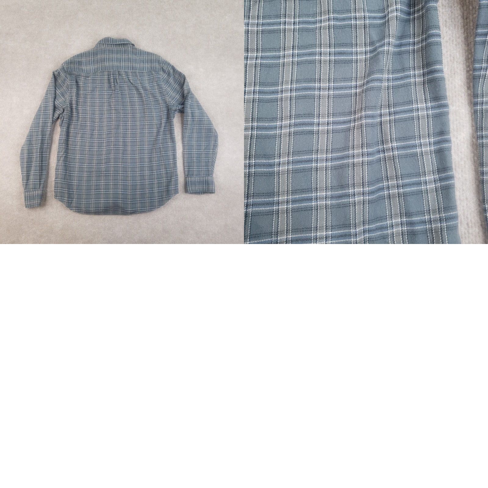 Madewell VINTAGE Madewell Men's Shirt Long Sleeve Cotton Plaid Button-Up Casual Regular Fit Green 90s Mens Size US M / EU 48-50 / 2 - 8 Thumbnail