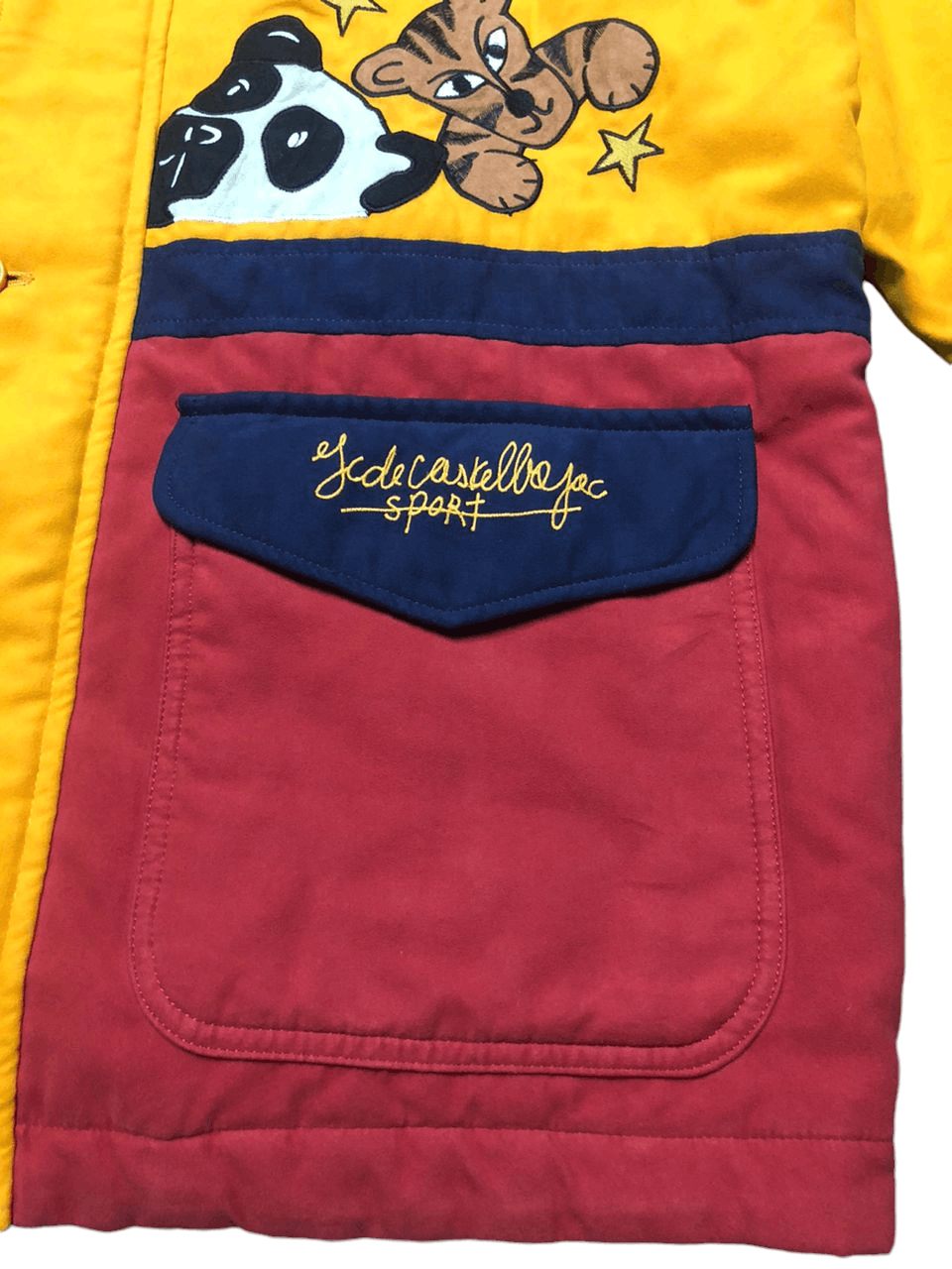 Jean Charles De Castelbajac VTG JCDC Sport Color Blok Hoodie Zipper Jacket Size US M / EU 48-50 / 2 - 12 Thumbnail
