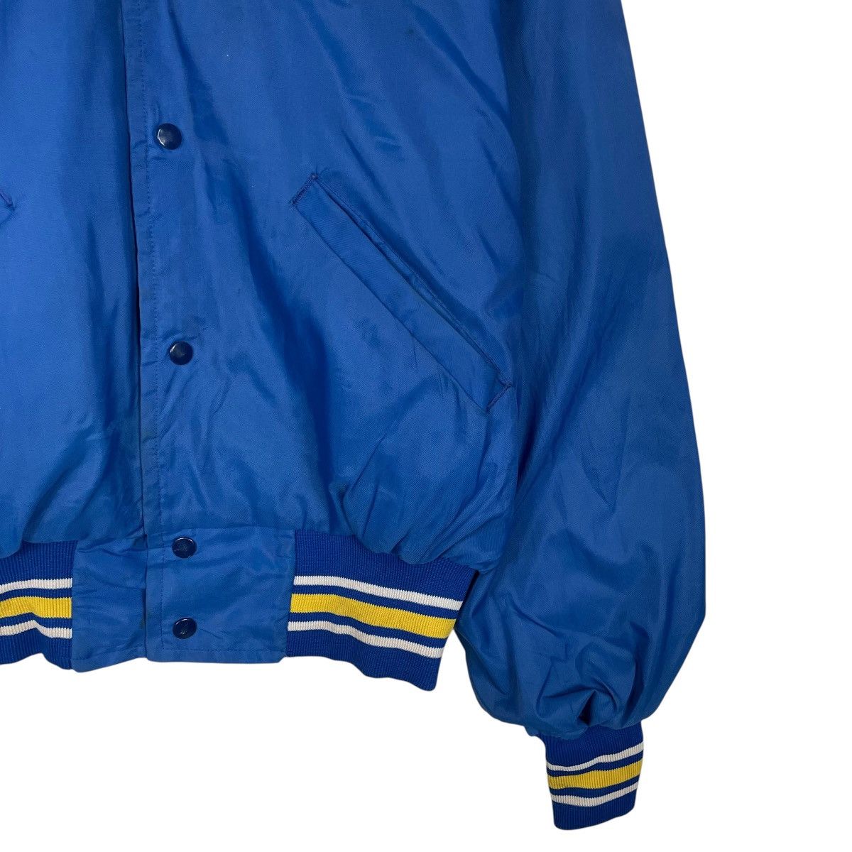 Starter Vintage 70s Starter Lakers Ice Hockey Nylon Bomber Jacket Size US XL / EU 56 / 4 - 4 Thumbnail