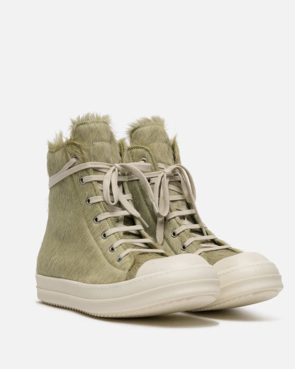 Rick Owens [Make Offer] Rick Owens Long hair Ramones Dirty in Acid/Milk Size US 9 / EU 42 - 1 Thumbnail