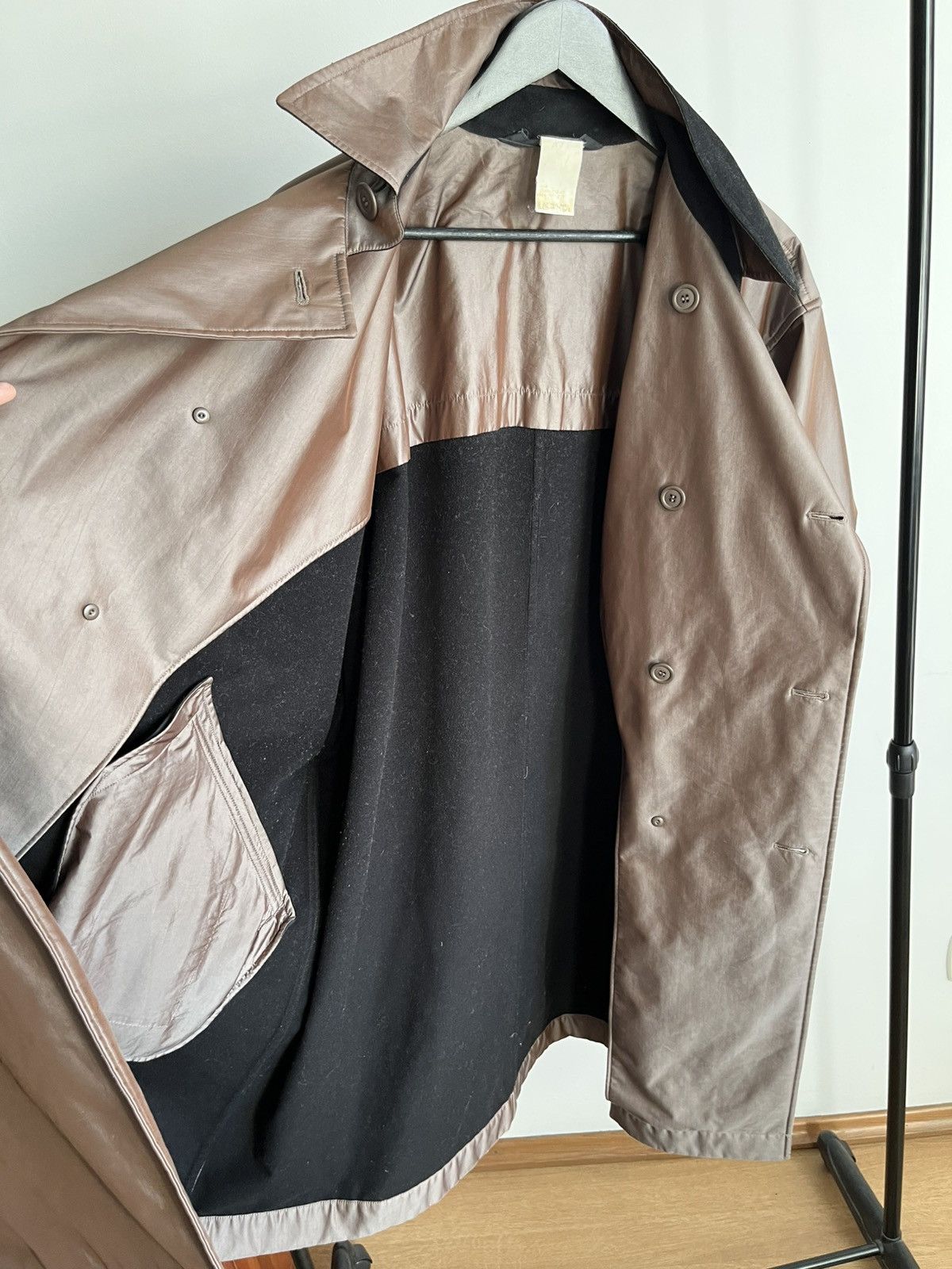 Issey Miyake Archive Issey Miyake Windcoat mid 90s soft shell trench coat Size US M / EU 48-50 / 2 - 10 Thumbnail