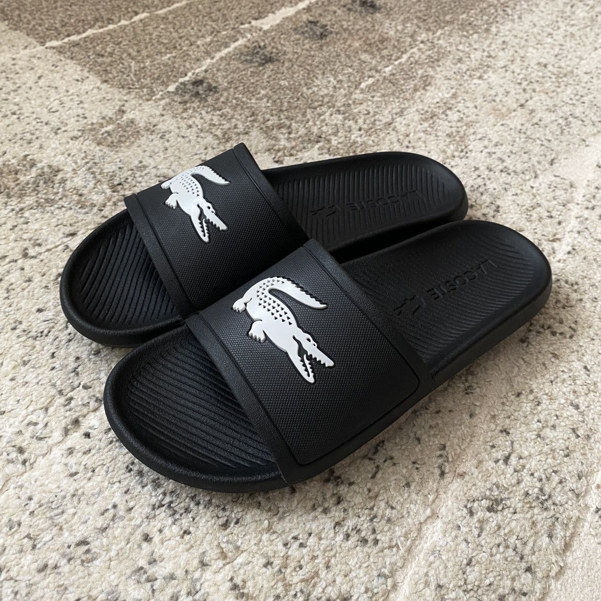 Lacoste Lacoste Croco Slide 119 Size US 10 / EU 43 - 1 Thumbnail