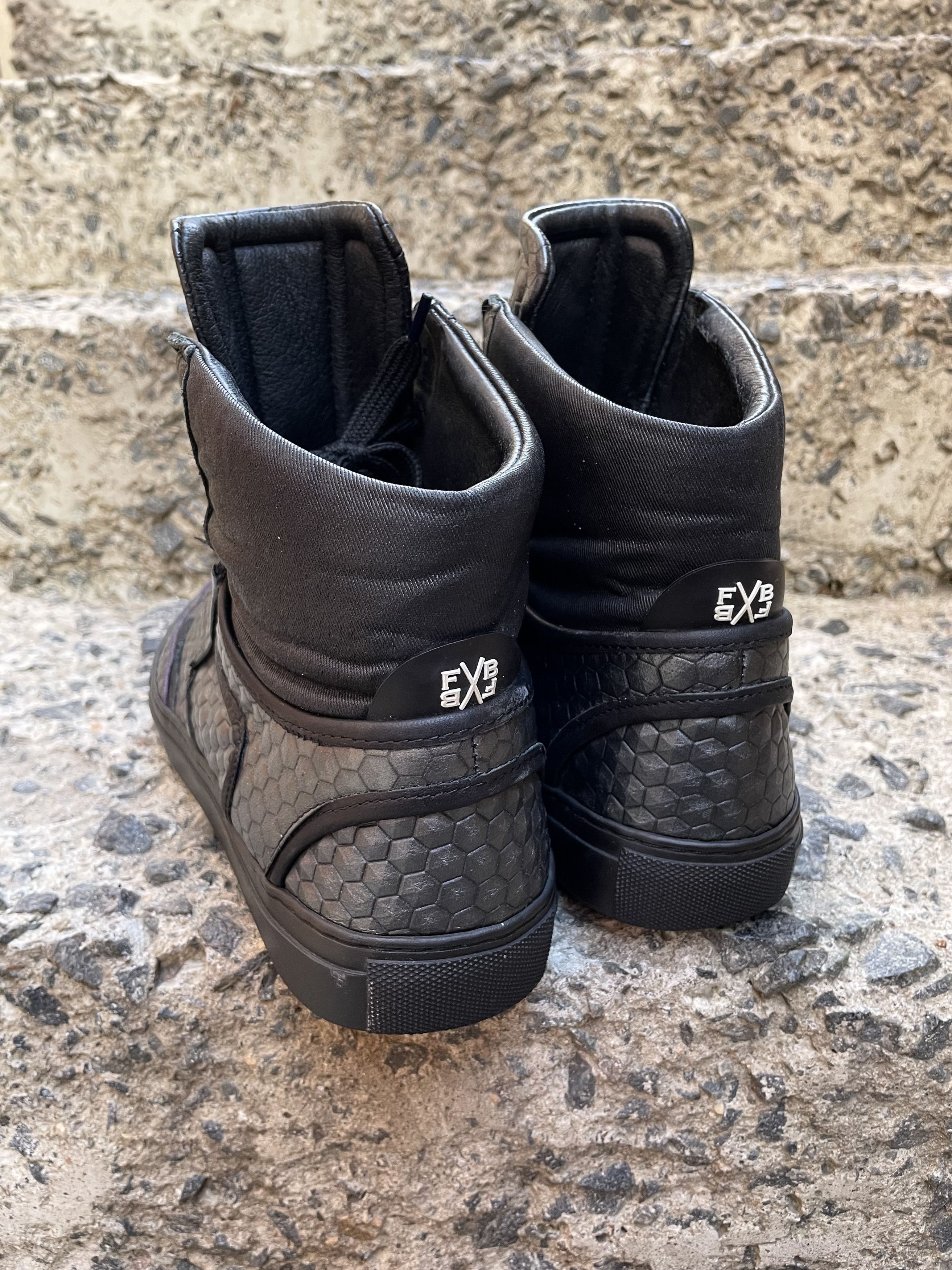 Floris van Bommel Rare Floris van Bommel hi-top sneakers hype Size US 10.5 / EU 43-44 - 6 Thumbnail