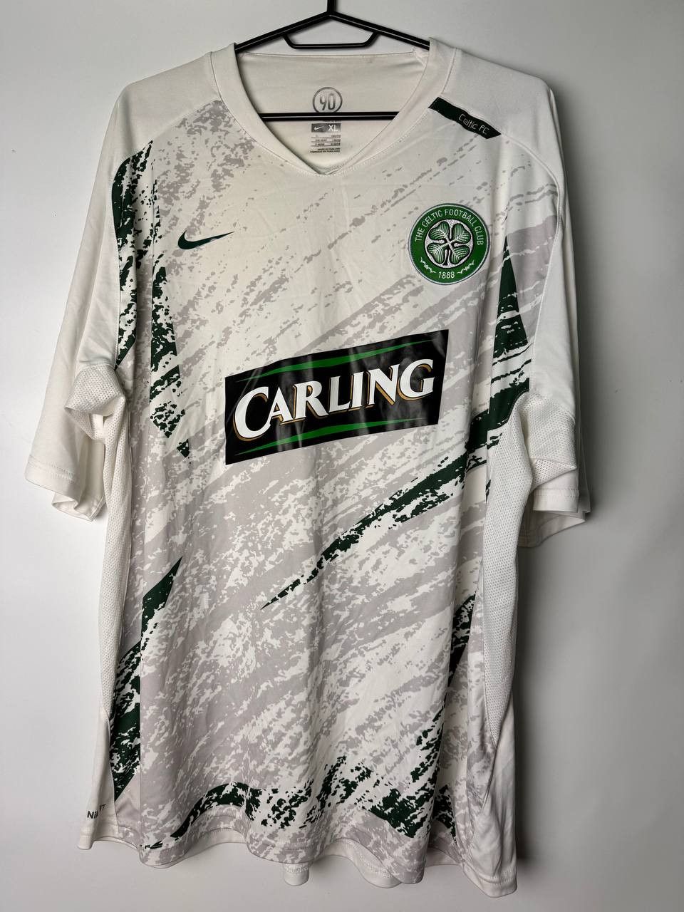 Nike × Vintage Celtic FC Glasgow 2007 2008 Training Shirt Soccer Jersey Size US XL / EU 56 / 4 - 1 Thumbnail