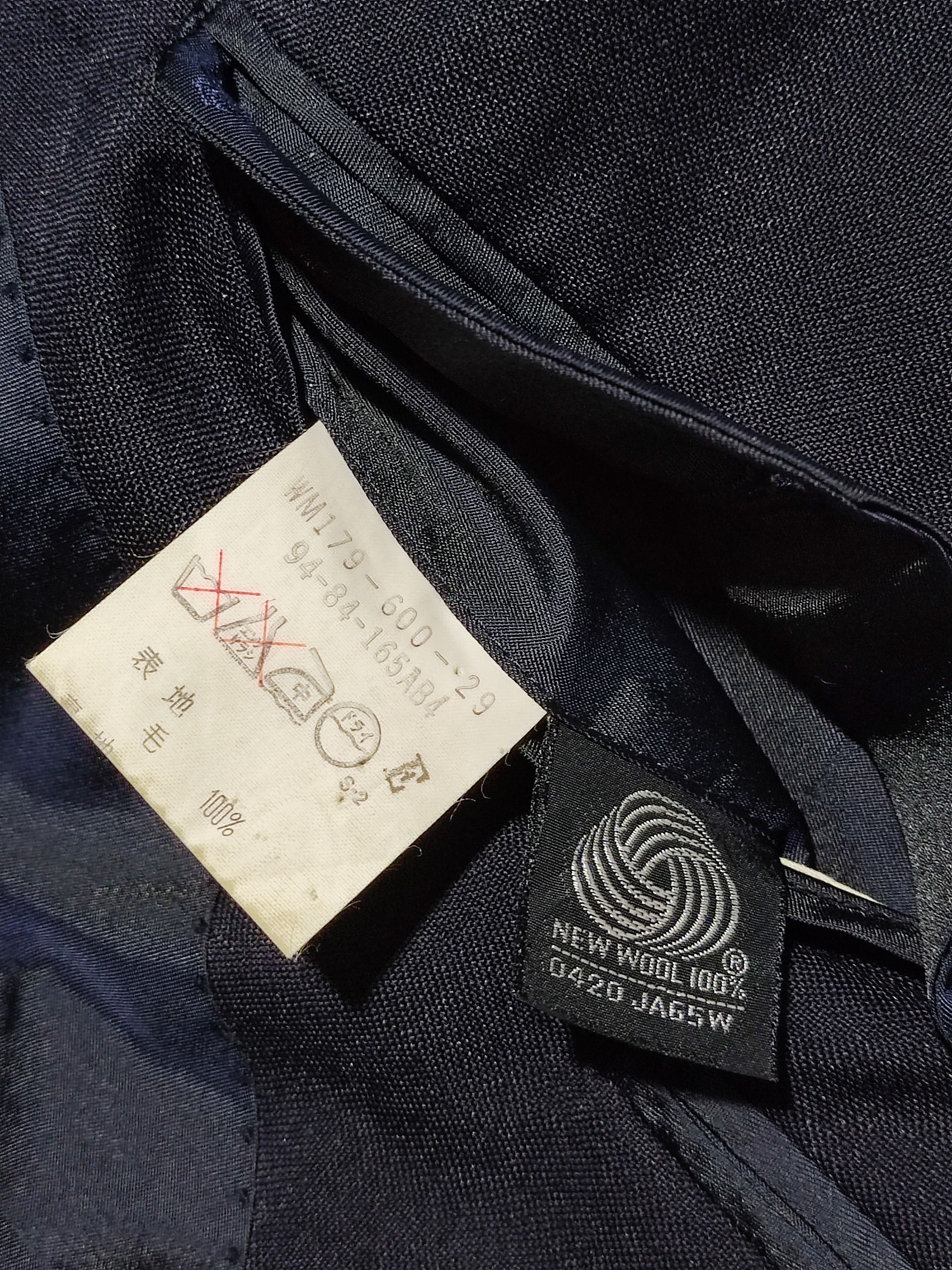 Burberry Prorsum Vintage Luxury Burberrys Navy Suit Set Wool Mohair Japan Size 40S - 21 Thumbnail