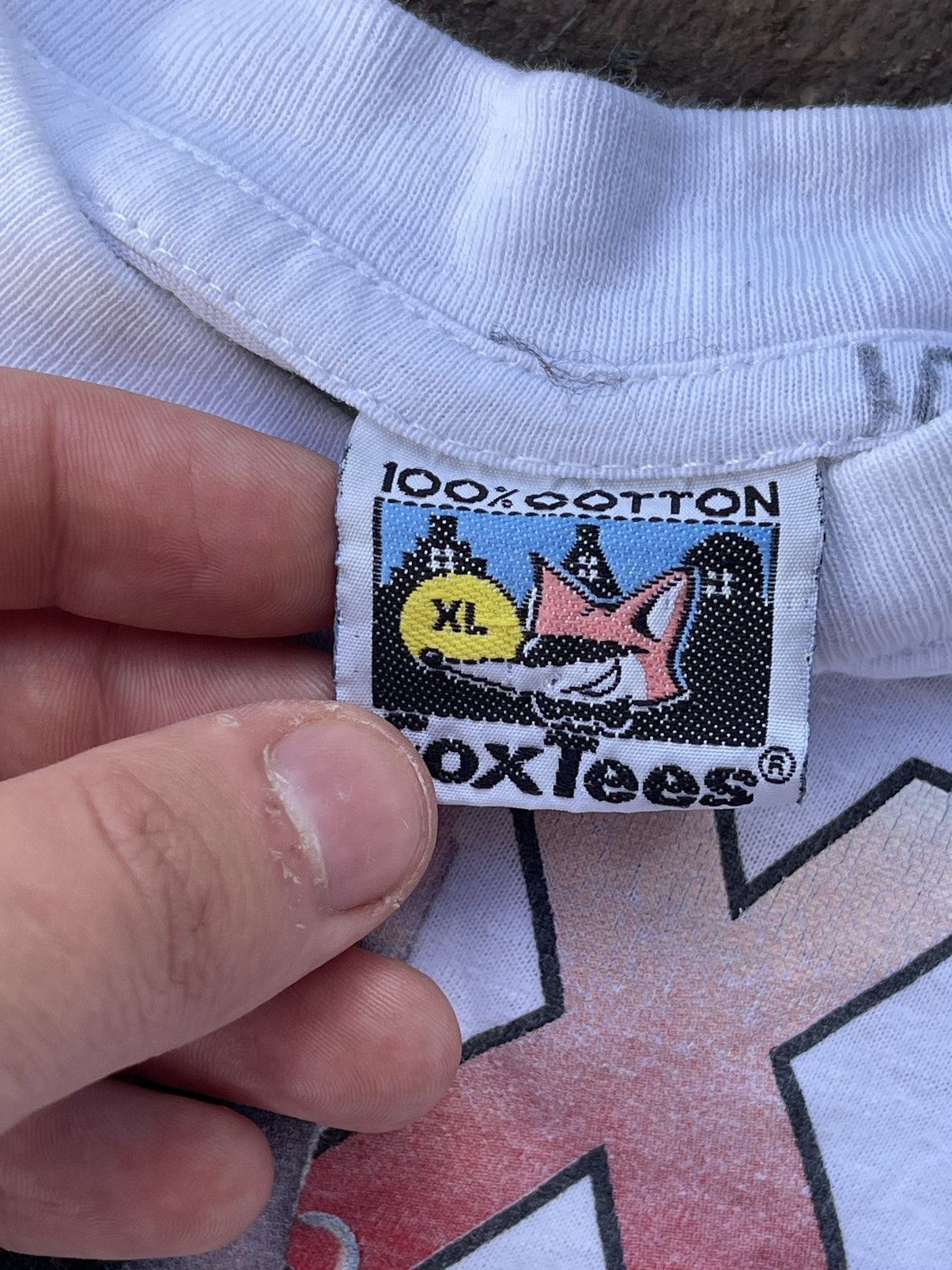 Fox Racing × Vintage 90’s Ajax Danny Blind Fox Tee vintage umbro Size US XL / EU 56 / 4 - 14 Thumbnail