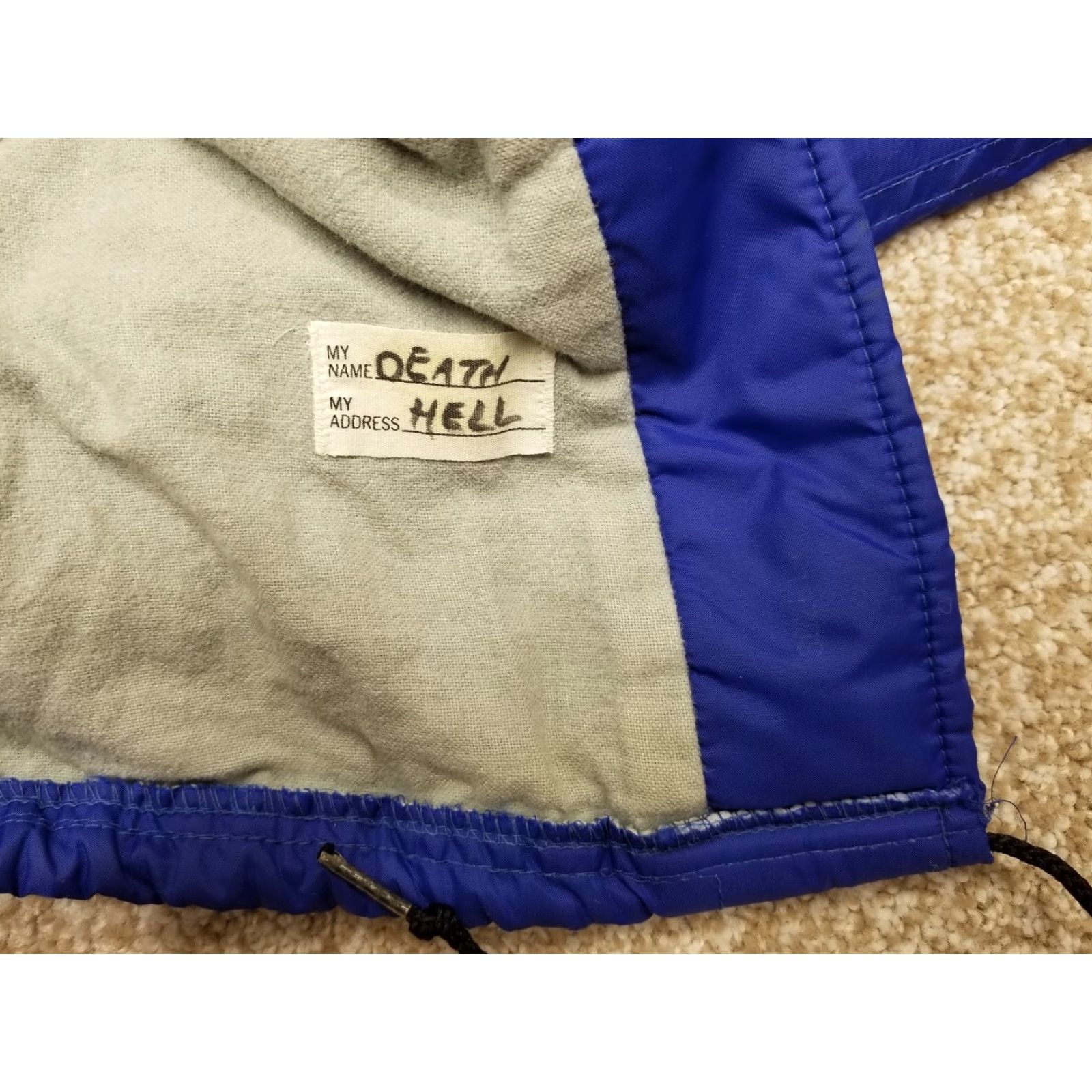 Dunbrooke VINTAGE Dunbrooke Jacket Womens XL Blue Montana State University Pla-Jac Windbreaker Size XL / US 12-14 / IT 48-50 - 5 Thumbnail