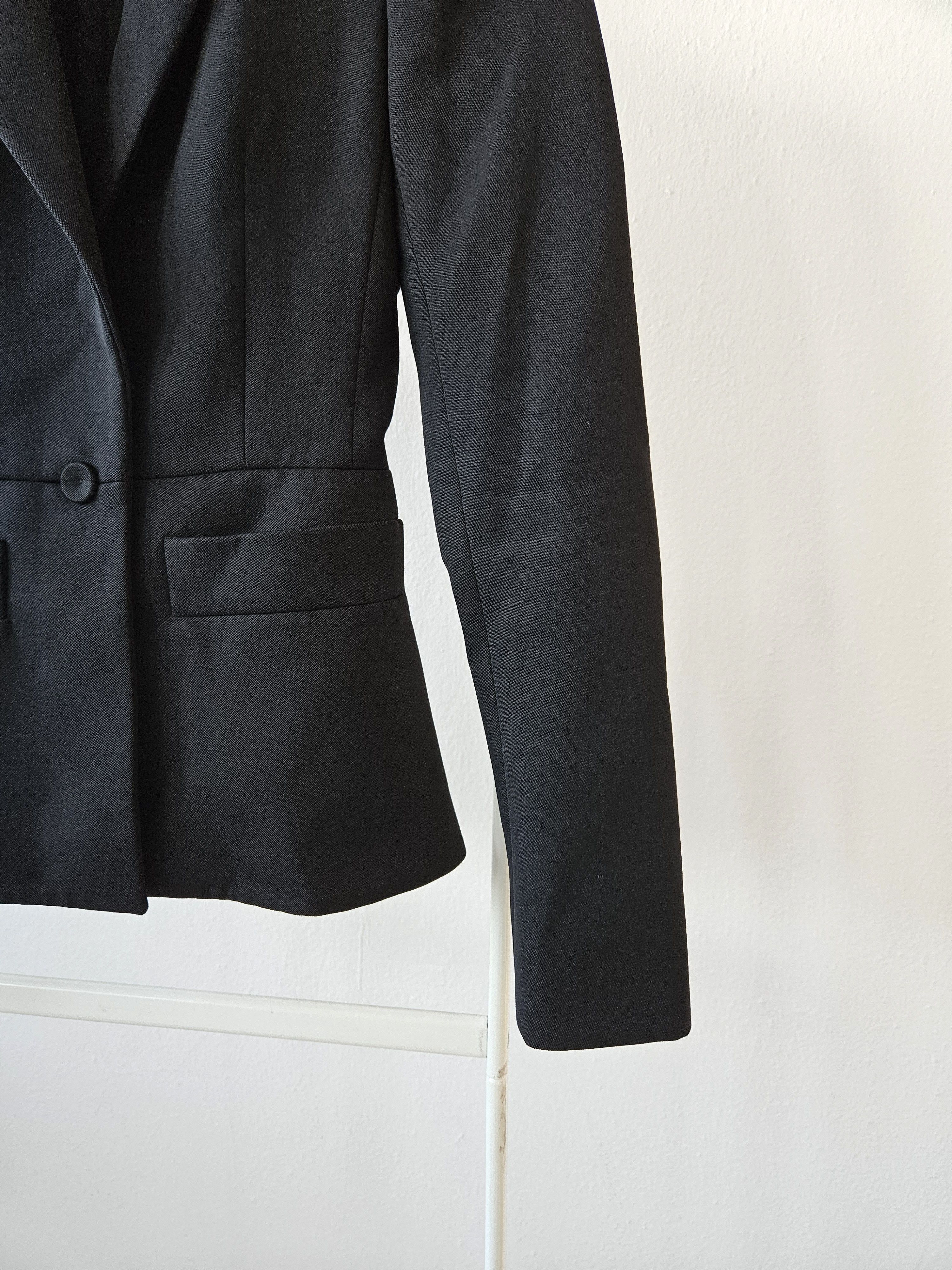 Balenciaga 2009 Balenciaga blazer with padded shoulders Size XS / US 0-2 / IT 36-38 - 4 Thumbnail