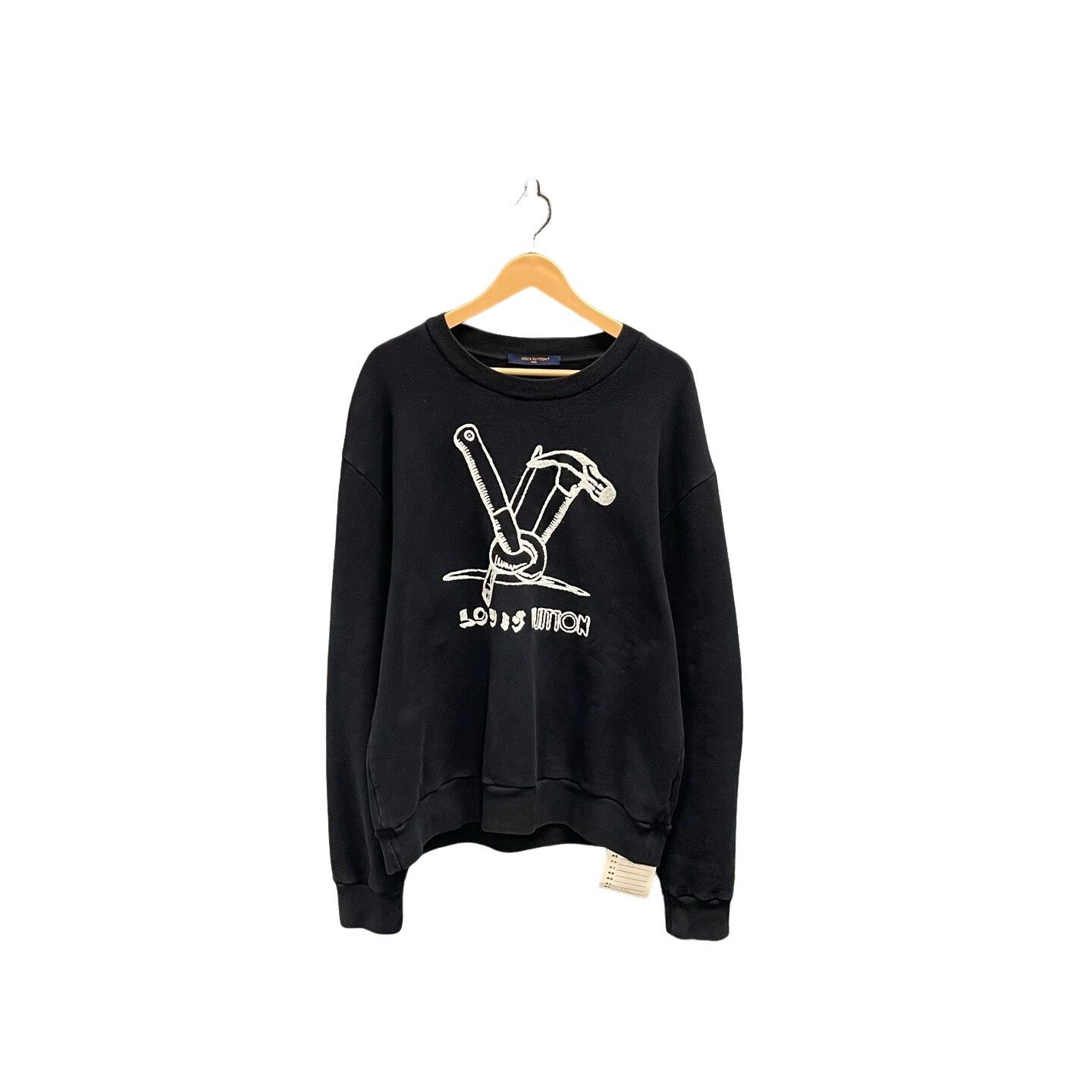 Louis Vuitton Louis Vuitton Tool Logo Graphic Sweatshirt XXL Size US XXL / EU 58 / 5 - 1 Thumbnail