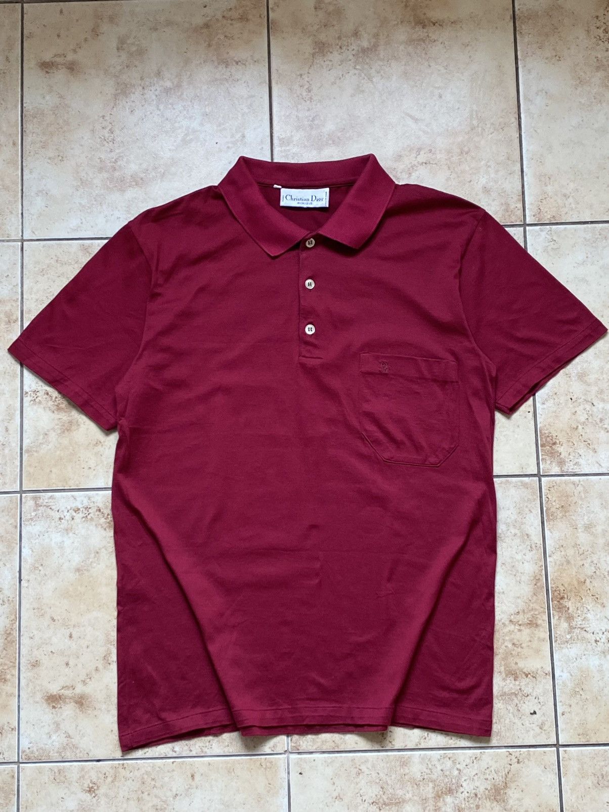 Christian Dior Monsieur Vintage Dior Polo Size US M / EU 48-50 / 2 - 2 Thumbnail