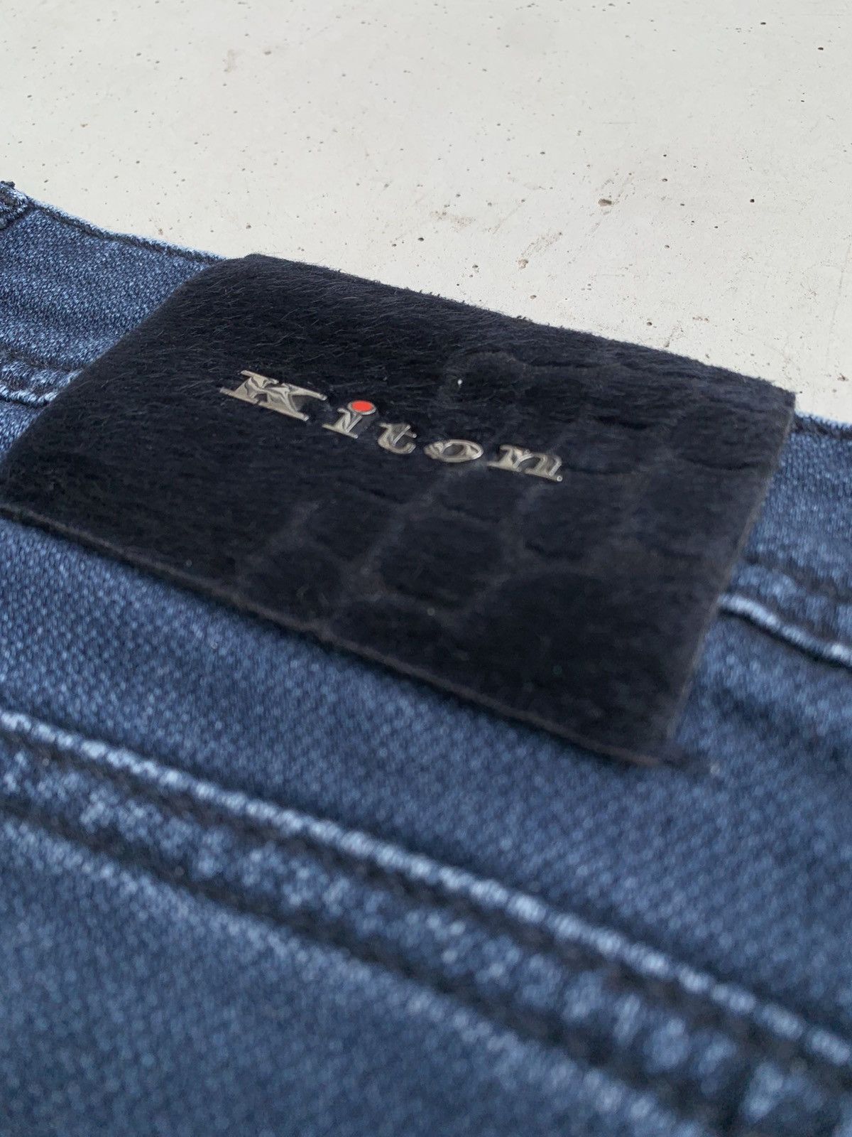 Kiton Jeans Vintage Old Money Style Luxury Denim Italy