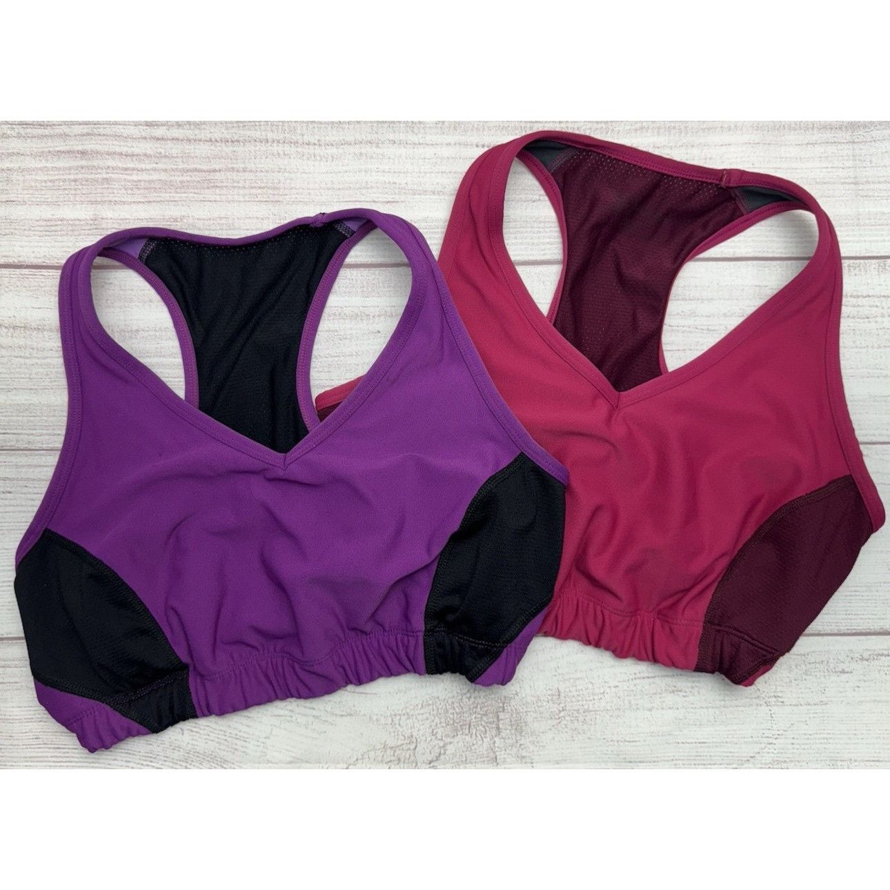 Other Women's Sports Bra Pink & Purple (Medium) Compression Athlet Size ONE SIZE - 1 Thumbnail