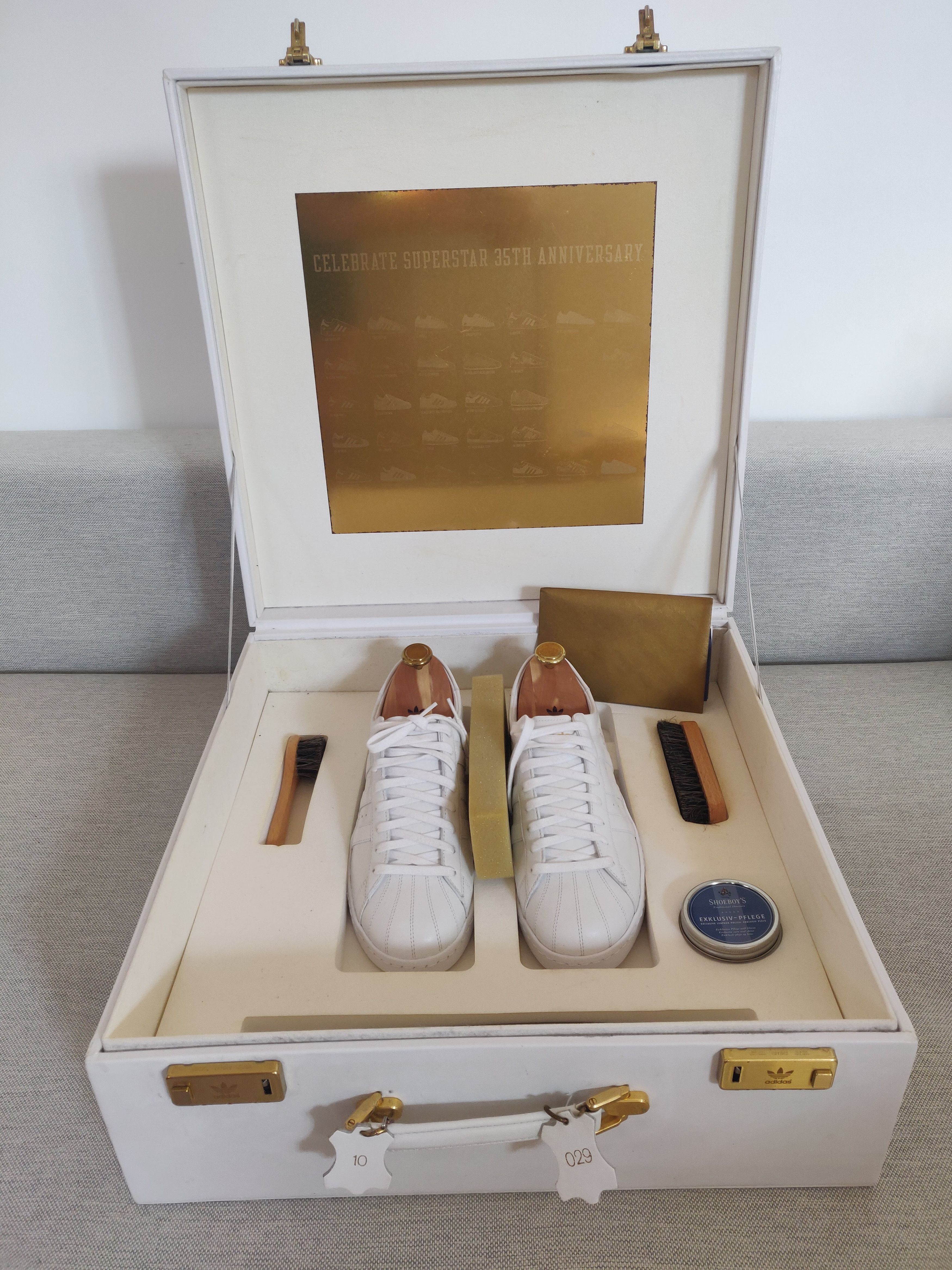 Adidas  Vintage Adidas "Ian Brown" Superstar 35th Anniversary | Grailed