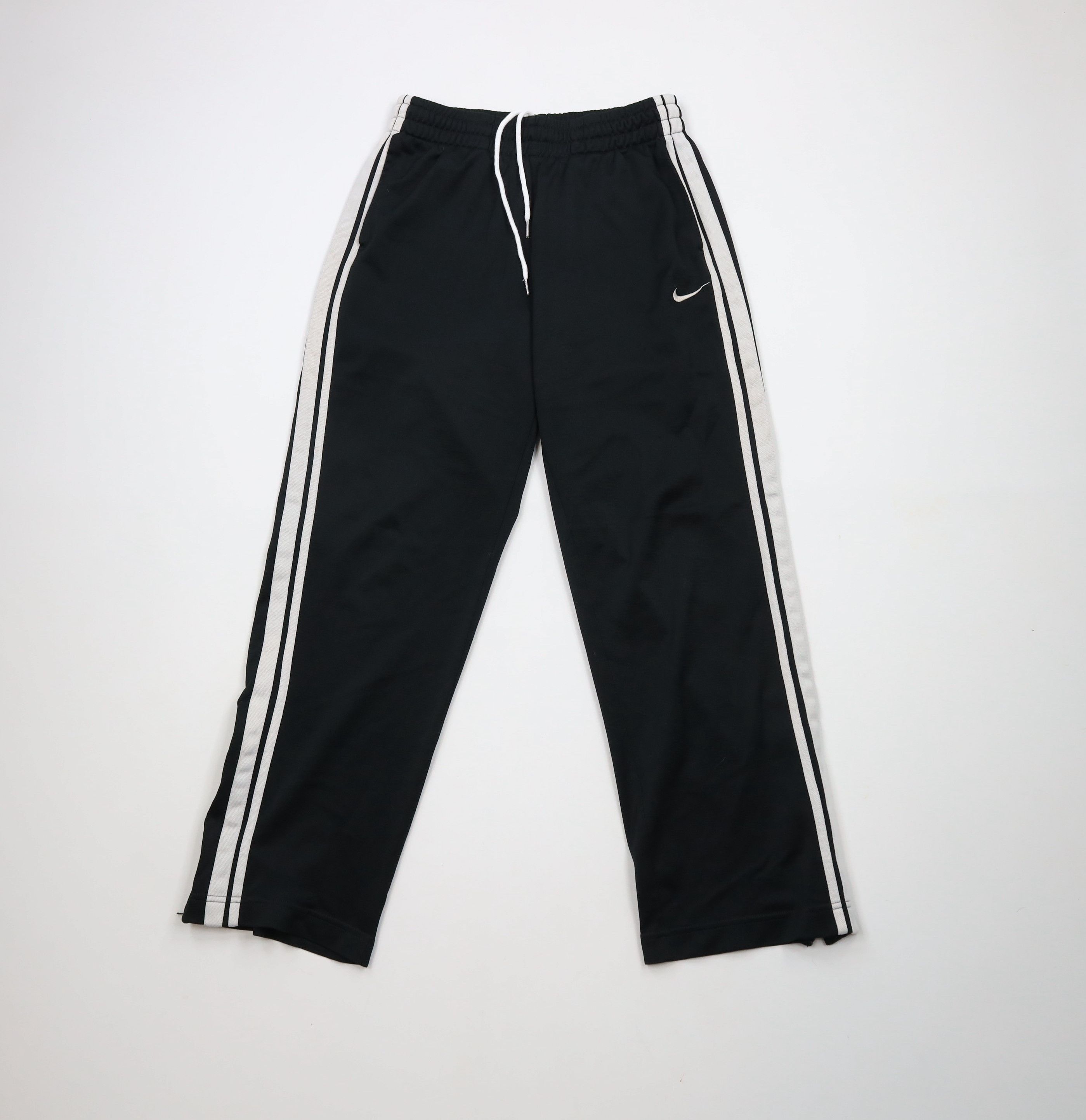 Nike × Vintage Vintage Y2K Nike Scott Mini Swoosh Striped Wide Leg Pants Size US 34 / EU 50 - 1 Thumbnail
