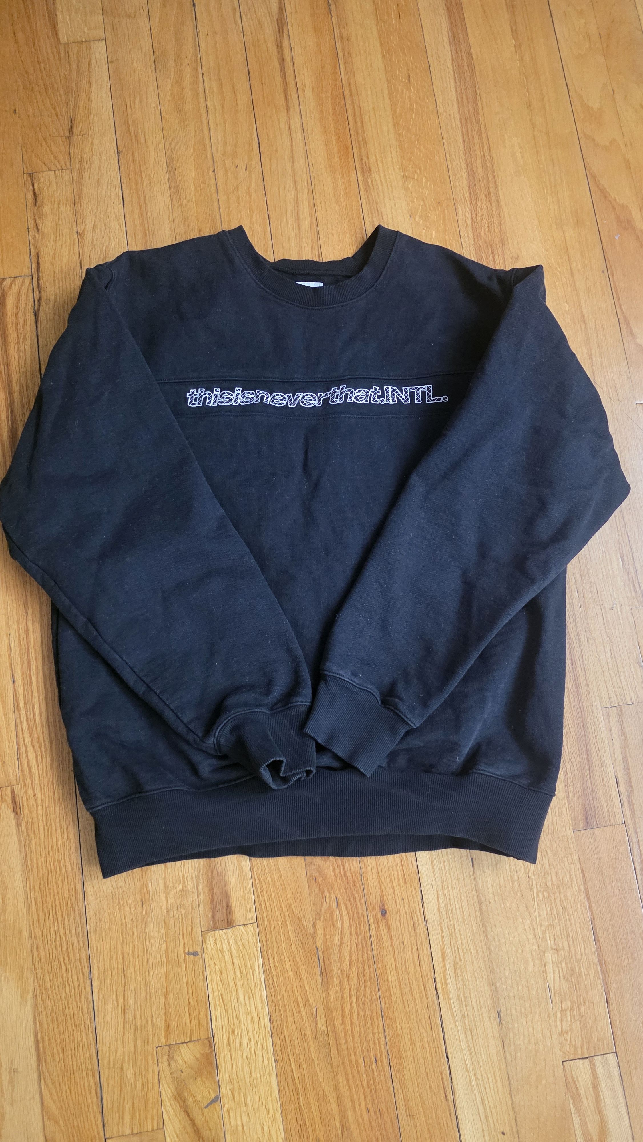 thisisneverthat Thisisneverthat International Logo Sweater Size US XL / EU 56 / 4 - 2 Thumbnail