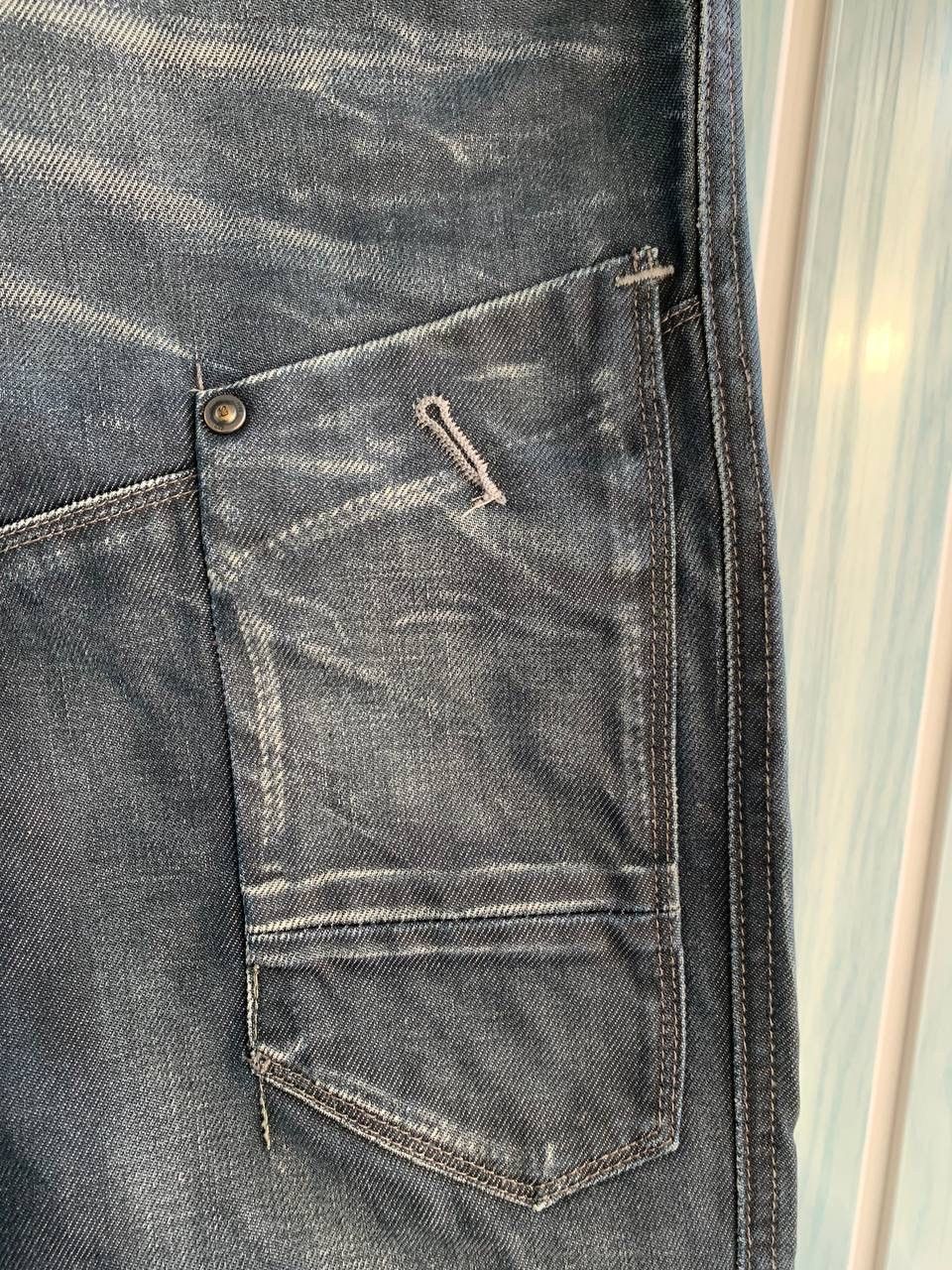 G-Star × Japanese Brand G-Star Raw 3301 General 5620 Tapered Extract Denim Jeans Size US 33 - 8 Thumbnail