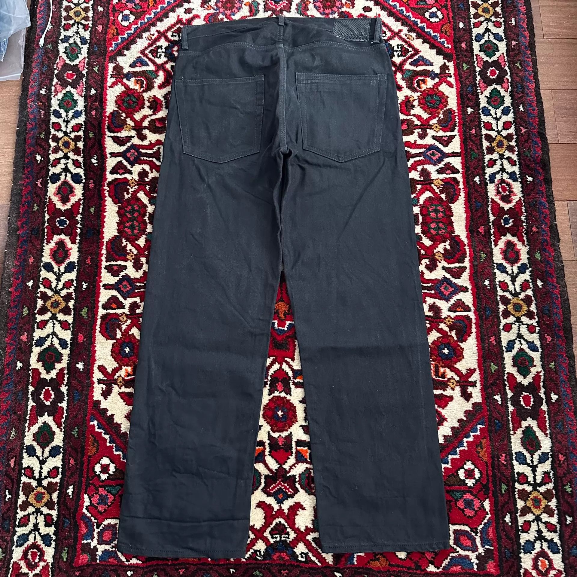 Visvim visvim 10aw 05R CMYK Black Denim Jeans W34L30 Size US 34 / EU 50 - 2 Thumbnail