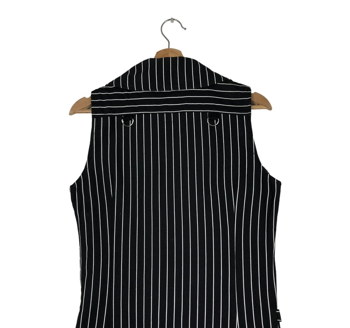 Japanese Brand BIKER TANKTOP SEX POT REVENGE FOR THE PUNK STRIPE PARACHUTE Size US M / EU 48-50 / 2 - 10 Thumbnail