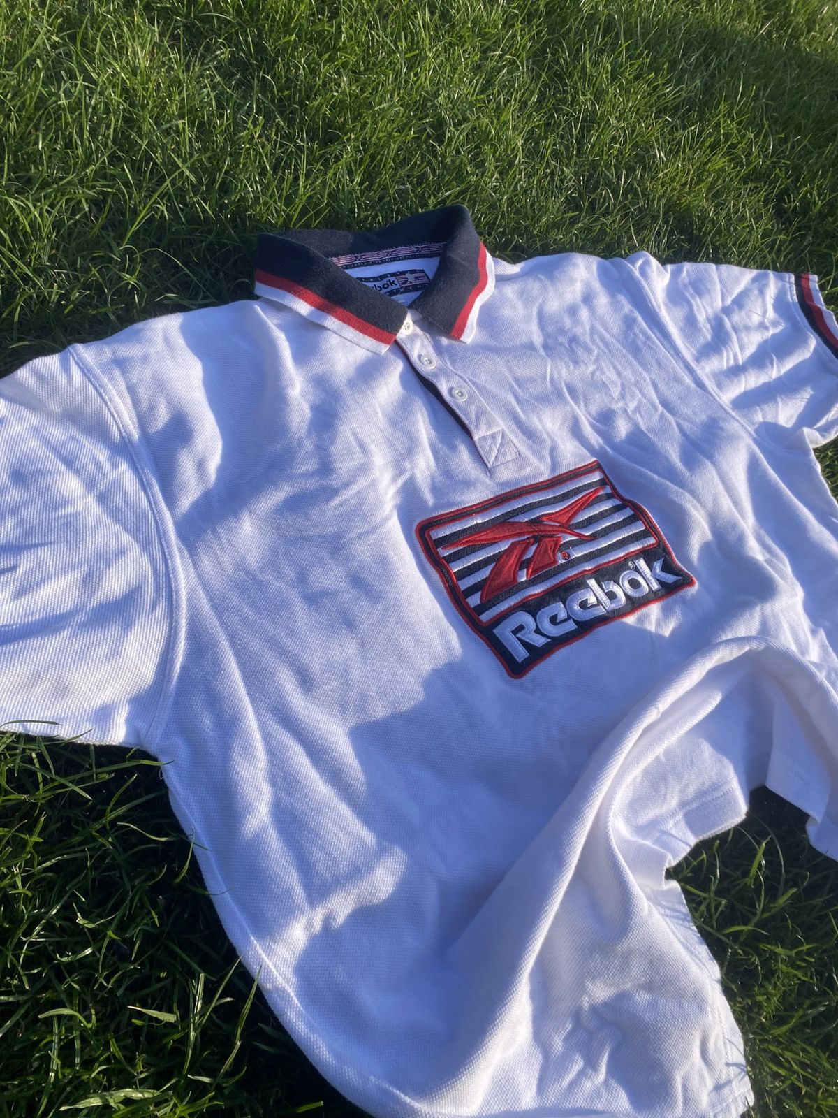 Reebok Vintage 2000’s Reebok Polo Size US L / EU 52-54 / 3 - 4 Thumbnail