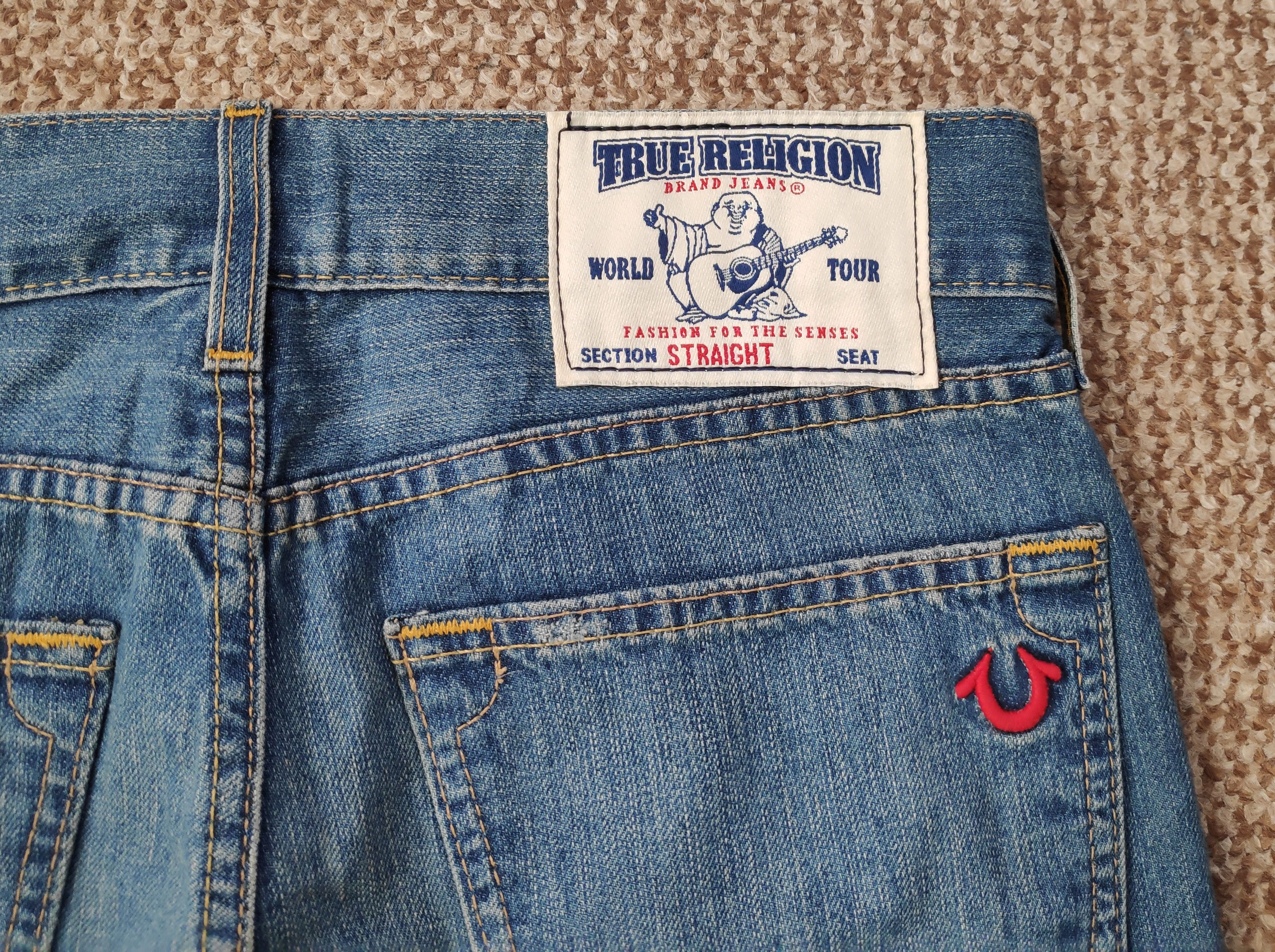 True Religion Vintage y2k True Religion Straight Denim Jeans made in USA Size US 30 / EU 46 - 5 Thumbnail