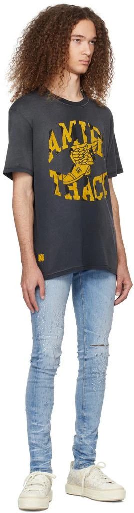 Amiri o1y0525 Logo T-Shirt in Lead Size US M / EU 48-50 / 2 - 4 Thumbnail