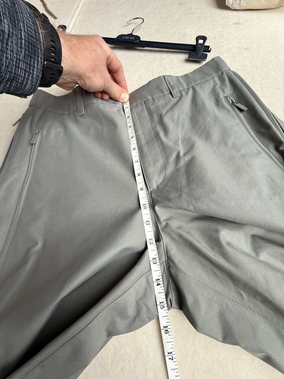 Dior SS24 $1.6k🤑 Dior zip gusseted baggy wide shorts Kim Jones 48 Size US 32 / EU 48 - 10 Thumbnail