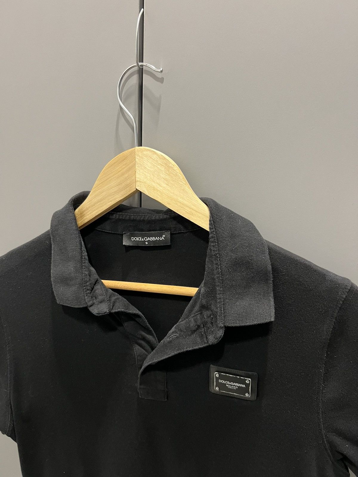 Dolce & Gabbana Dolce Gabbana Polo T-shirt Black Small Size US S / EU 44-46 / 1 - 4 Thumbnail