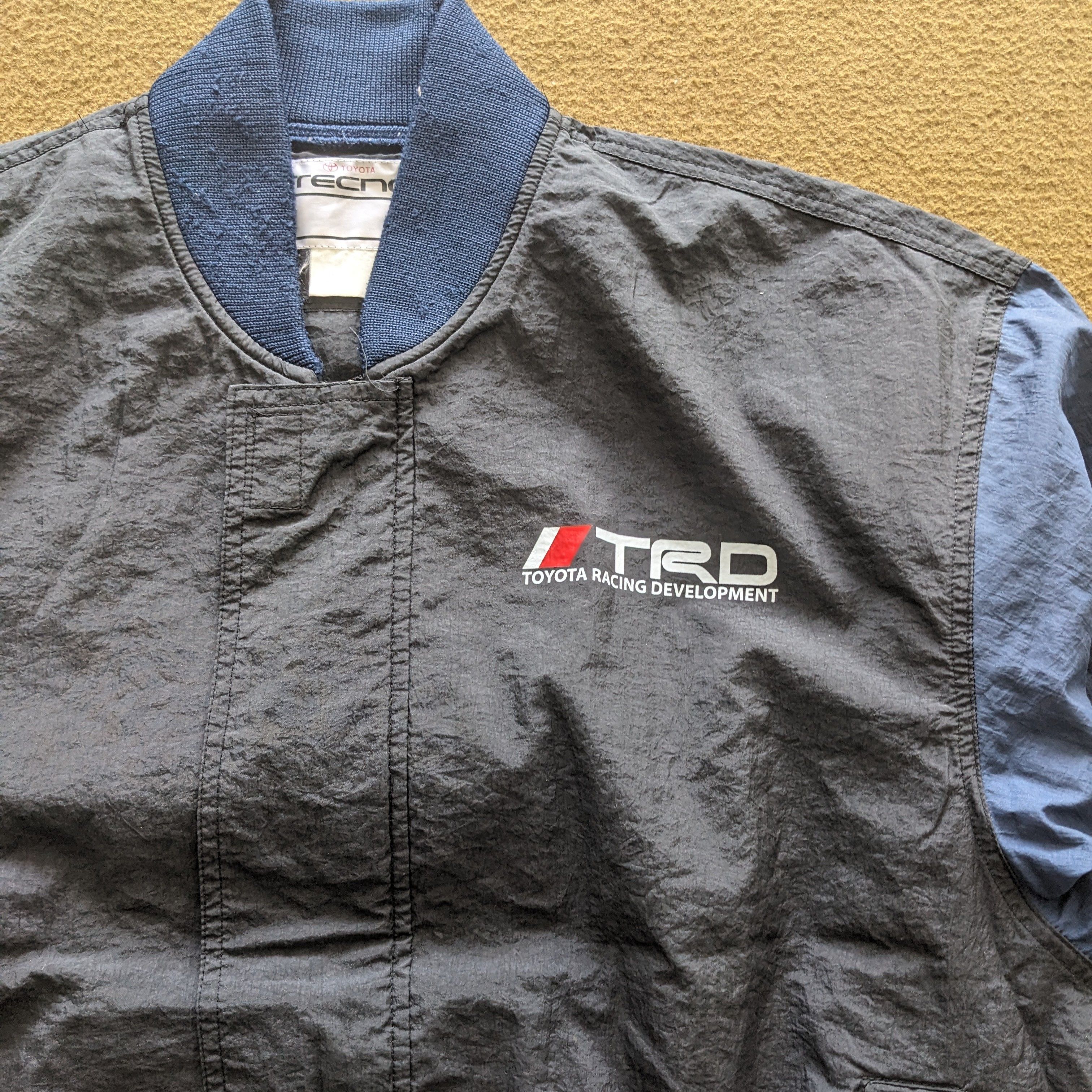 Vintage Vintage TRD TOYOTA Motorsports Racing Custom Bomber Jacket Size US M / EU 48-50 / 2 - 4 Thumbnail