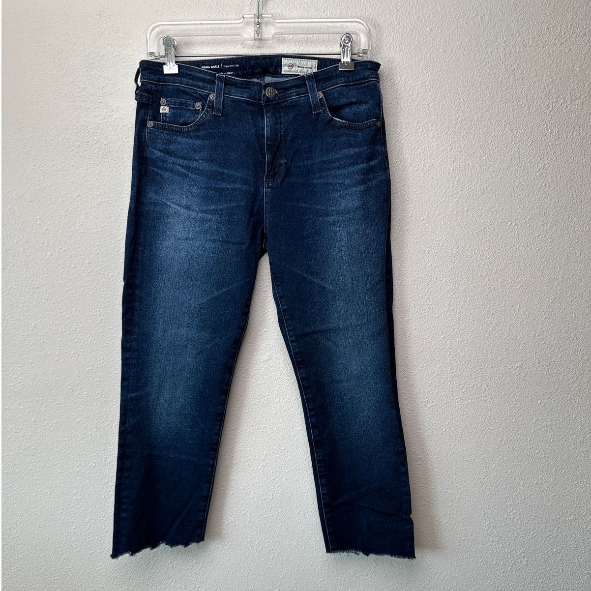 AG Adriano Goldschmied AG Prima Jeans Medium Dark Wash Womens US 28 Cigarette Size 28" / US 6 / IT 42 - 2 Thumbnail