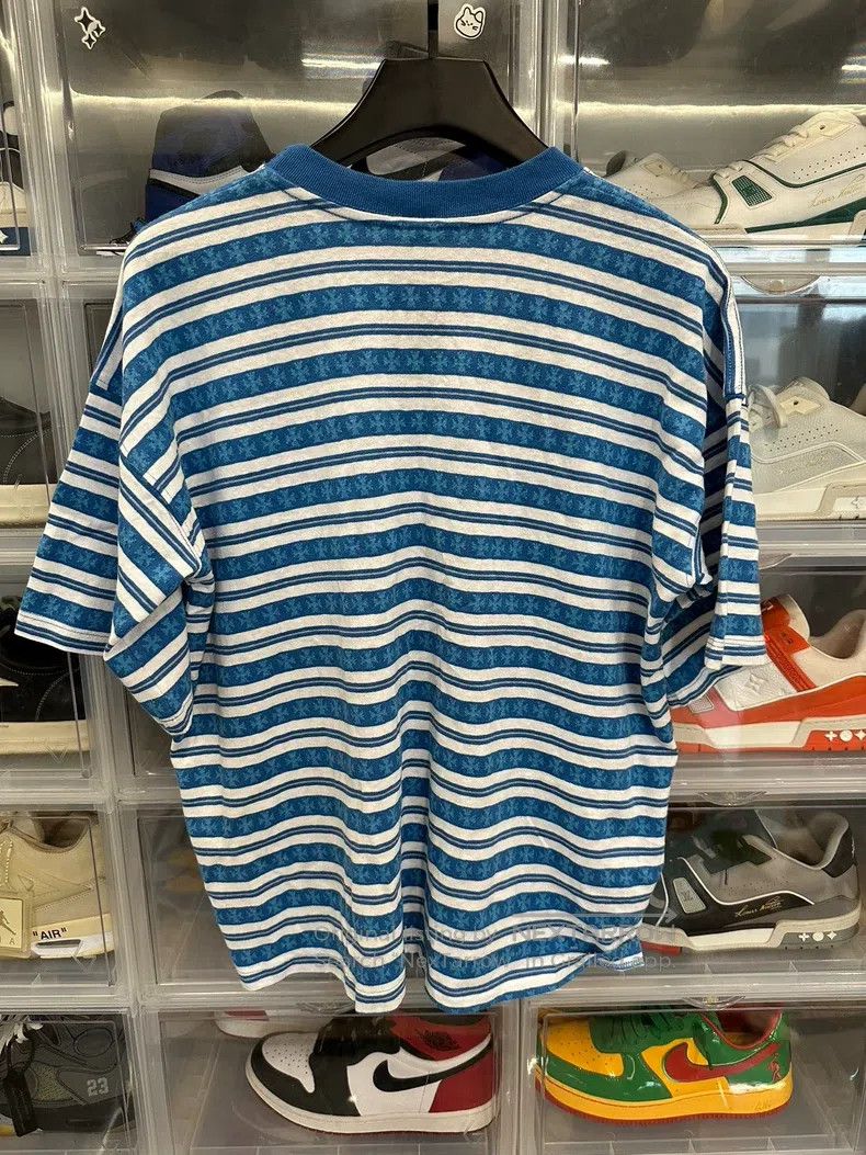 Chrome Hearts CHROME HEARTS Size S Blue striped short sleeve Size US S / EU 44-46 / 1 - 3 Thumbnail