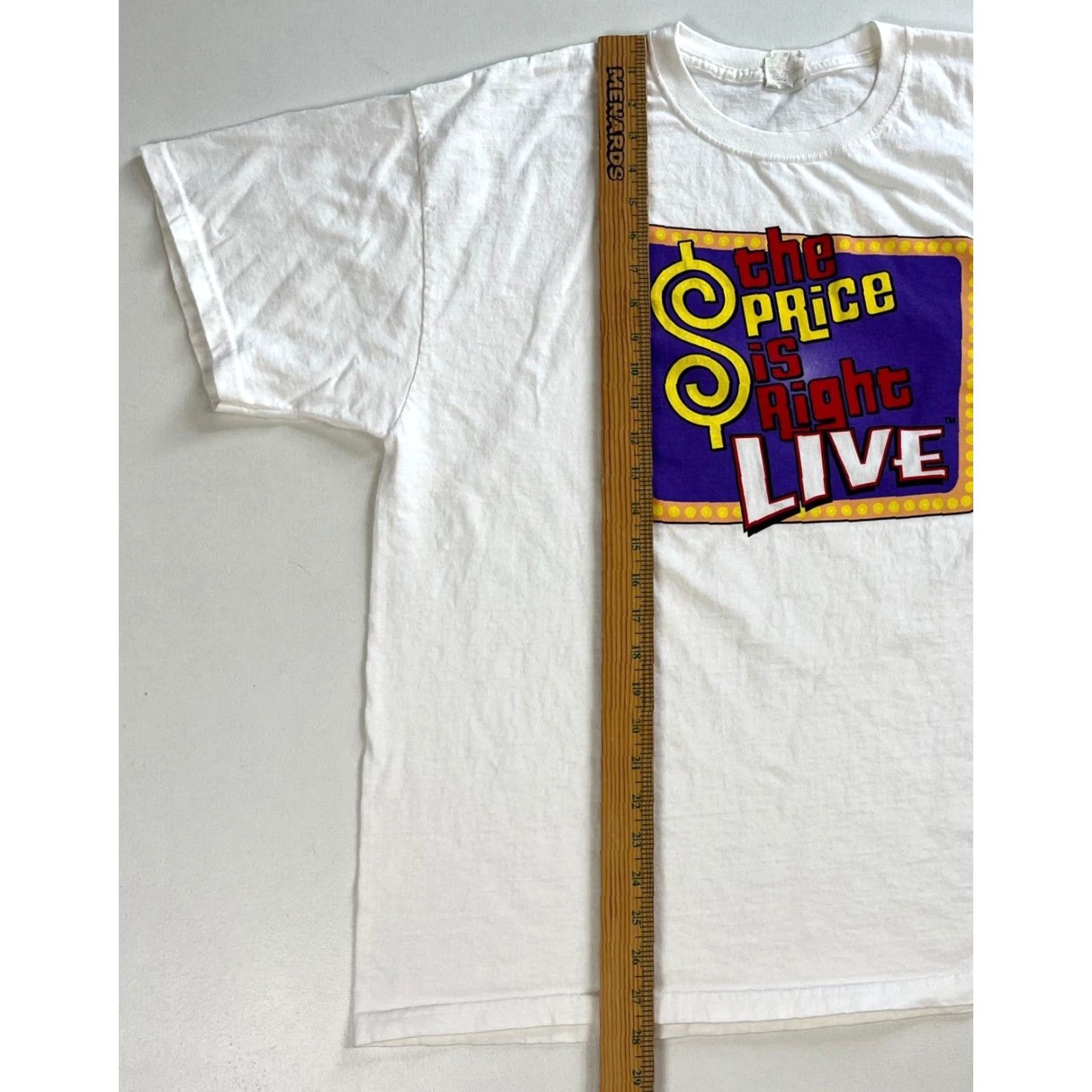 Vintage VINTAGE The Price is Right Live T-Shirt Sz XL Size US XXL / EU 58 / 5 - 6 Thumbnail