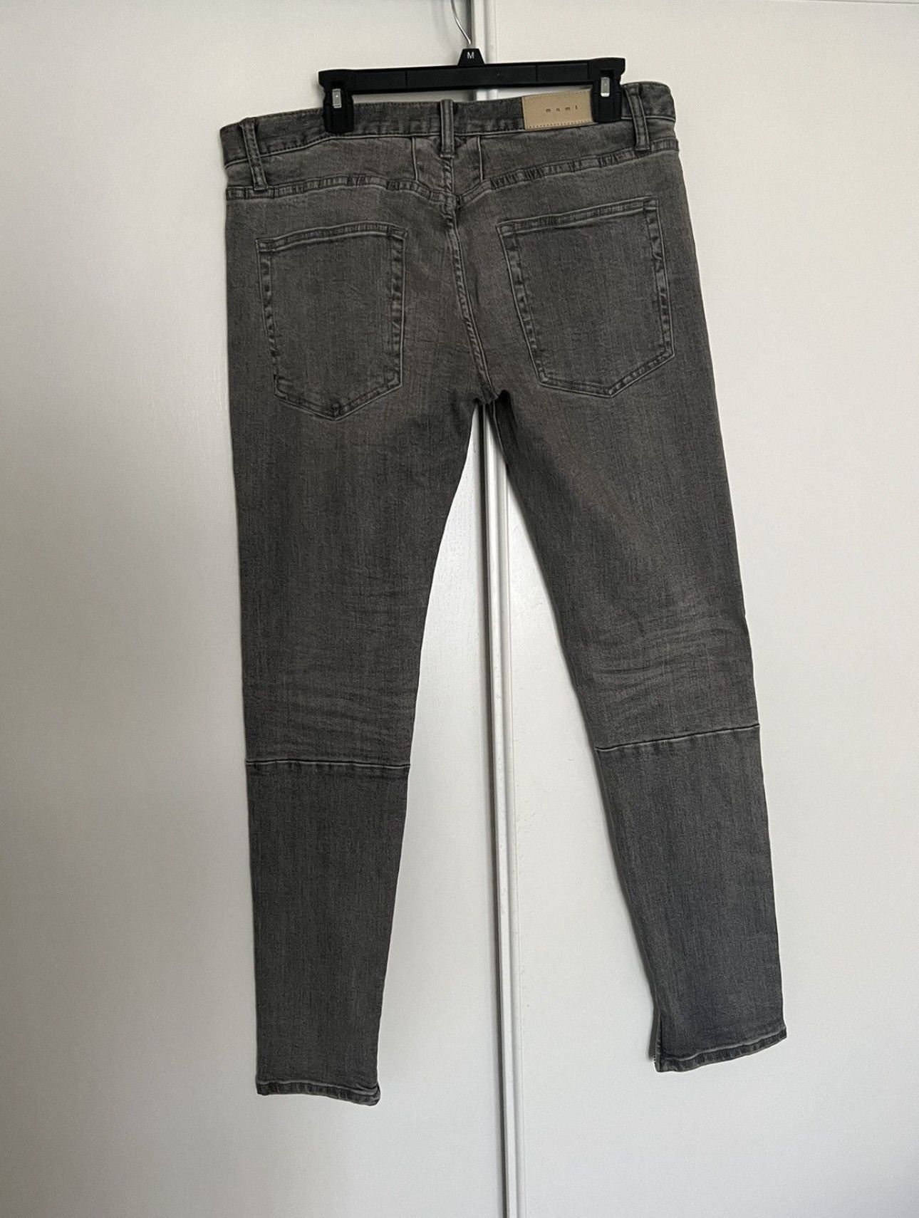 MNML MNML M56 GREY STRETCH PANTS Size US 34 / EU 50 - 2 Thumbnail