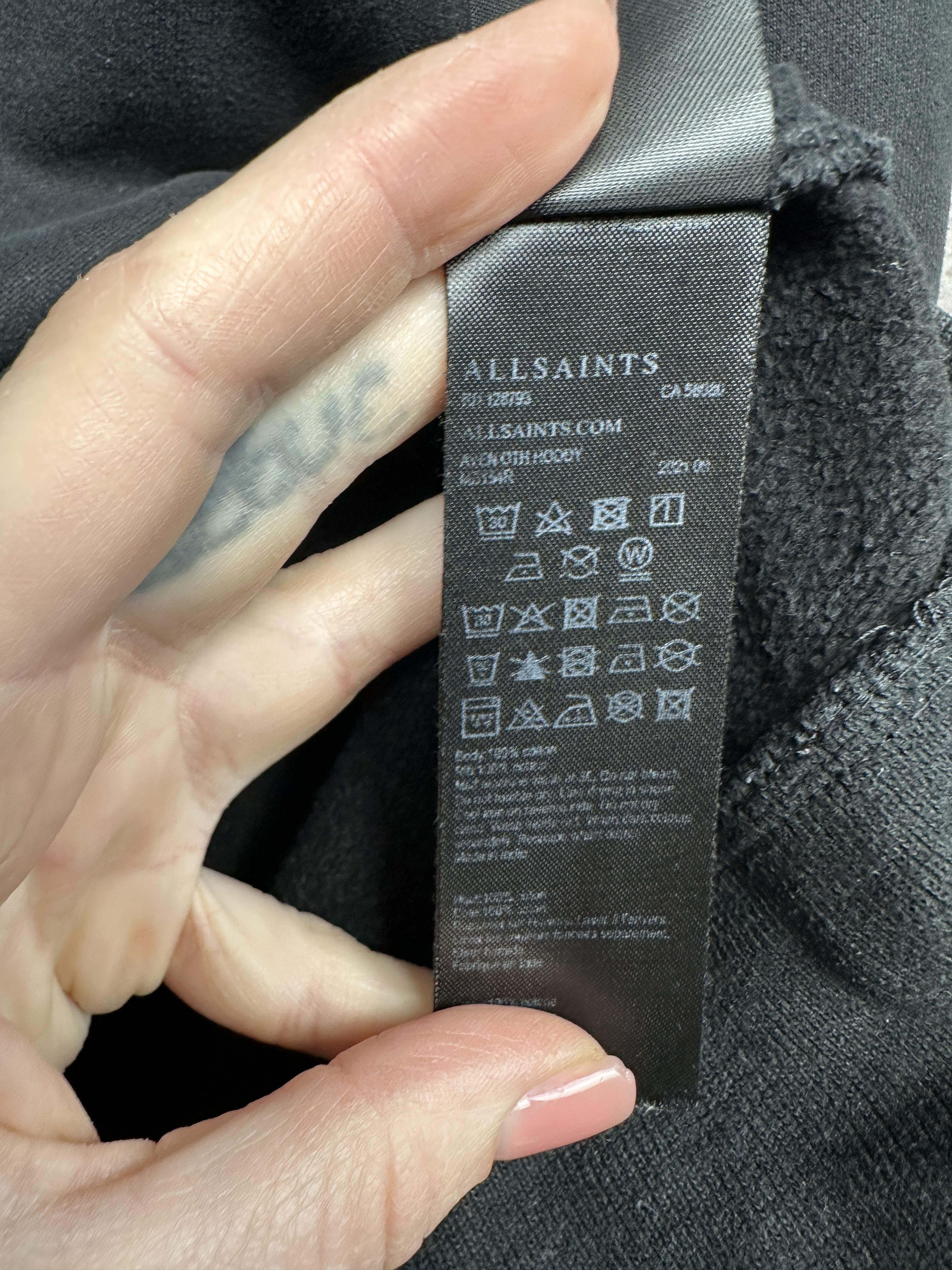 Allsaints Allsaints Mens Aven OTH Hoodie Size US L / EU 52-54 / 3 - 4 Thumbnail