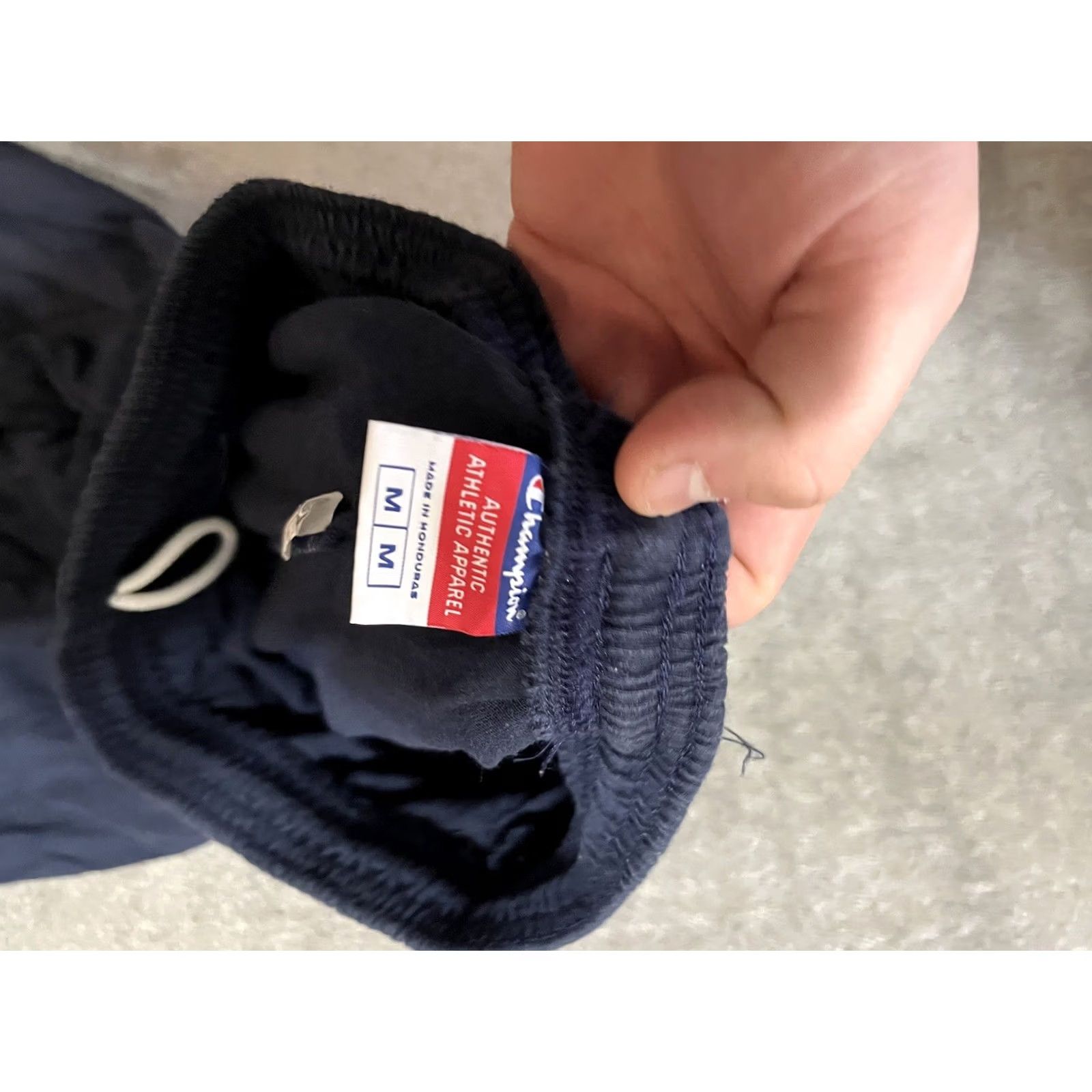Champion Champion Sweatpants Men’s Medium Authentic Straight Pocket Logo Blue Cotton Regular Unisex Adults Casual, Travel, Sports, Active 2010-2019 Size US 31 - 5 Thumbnail