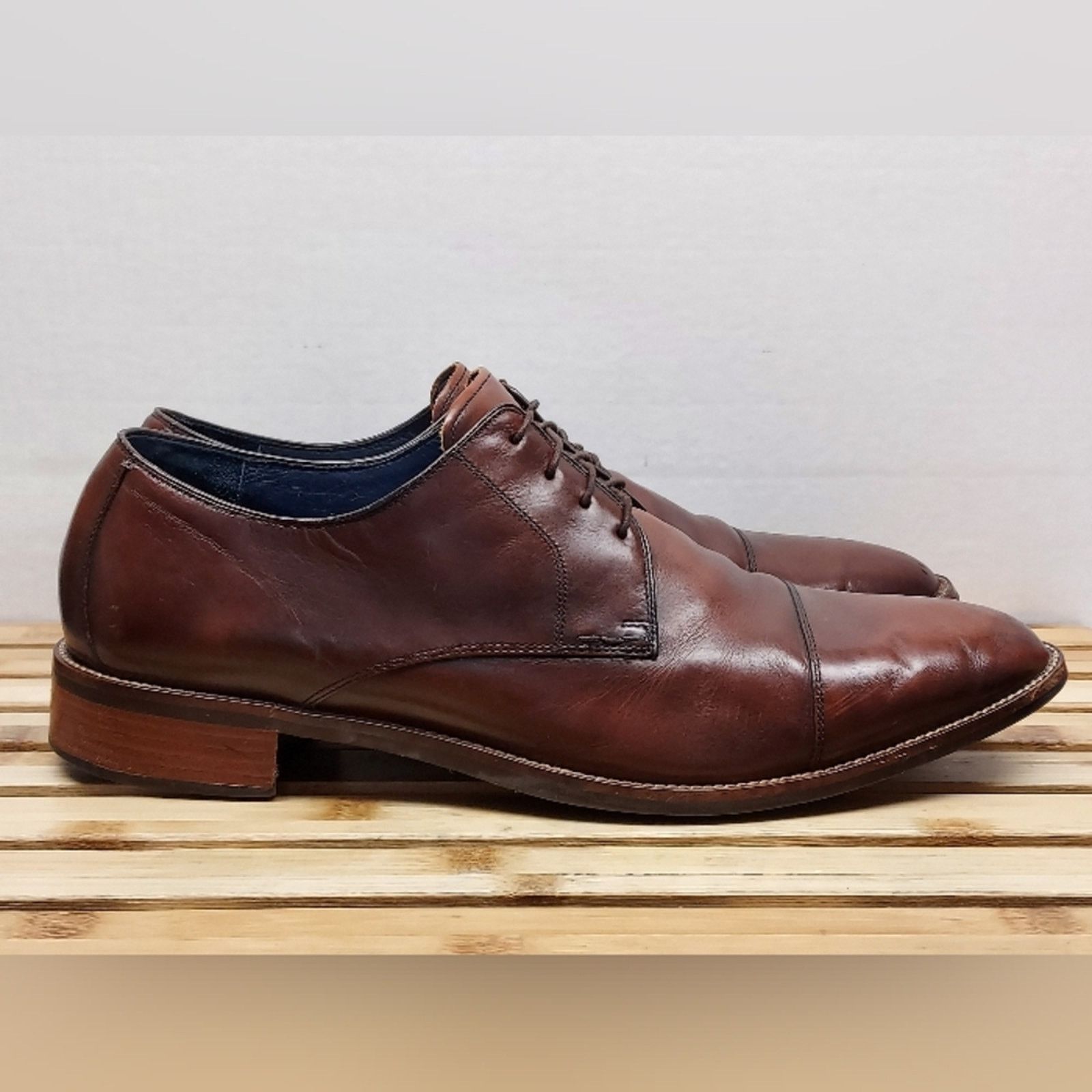Cole Haan Cole Haan Mens Lenox Hill Cap Oxford Shoes Size 15W Size US 15 / EU 48 - 6 Thumbnail