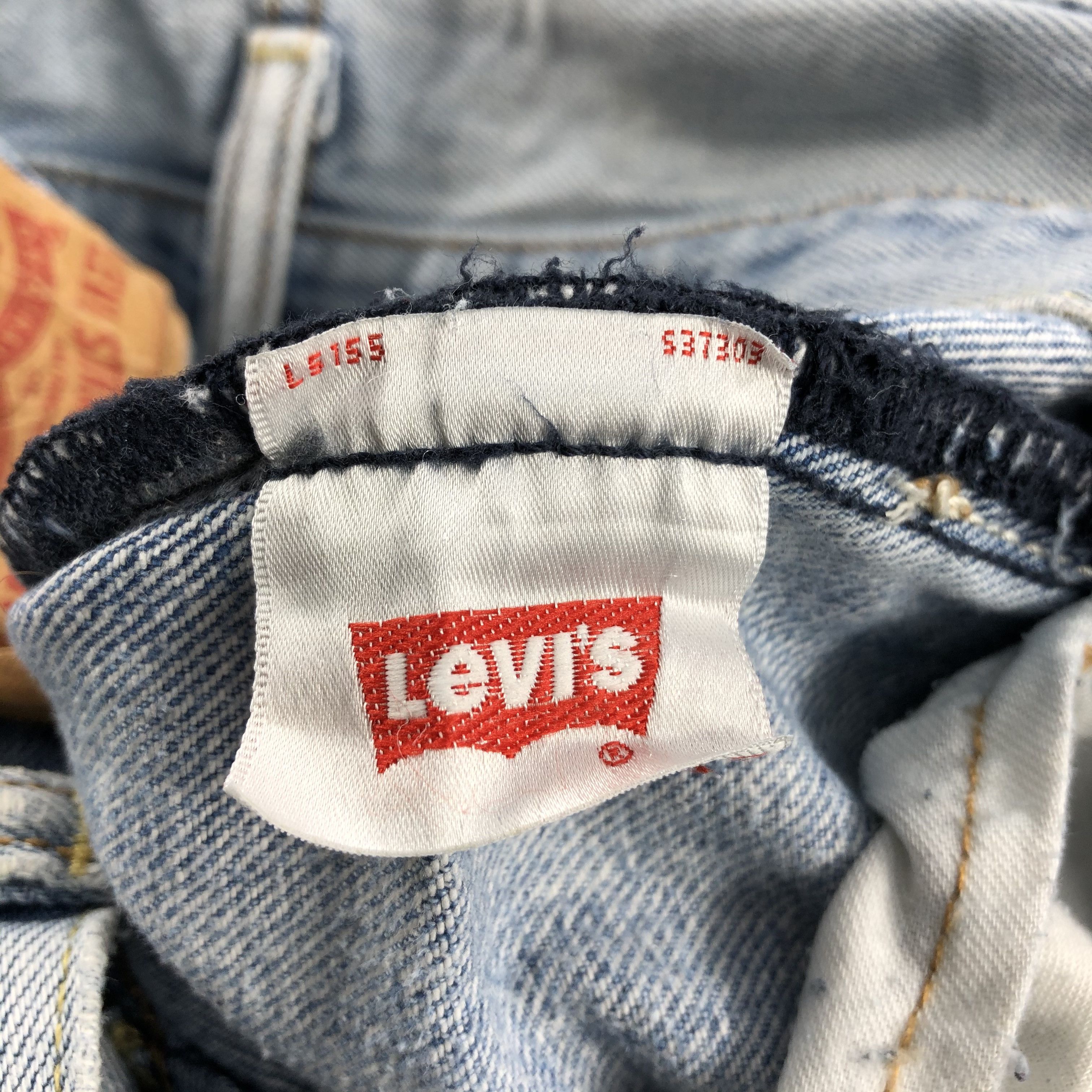 Levi's × Vintage Vintage Distress Levis 501 Jeans-JM1191 Size US 34 / EU 50 - 14 Thumbnail