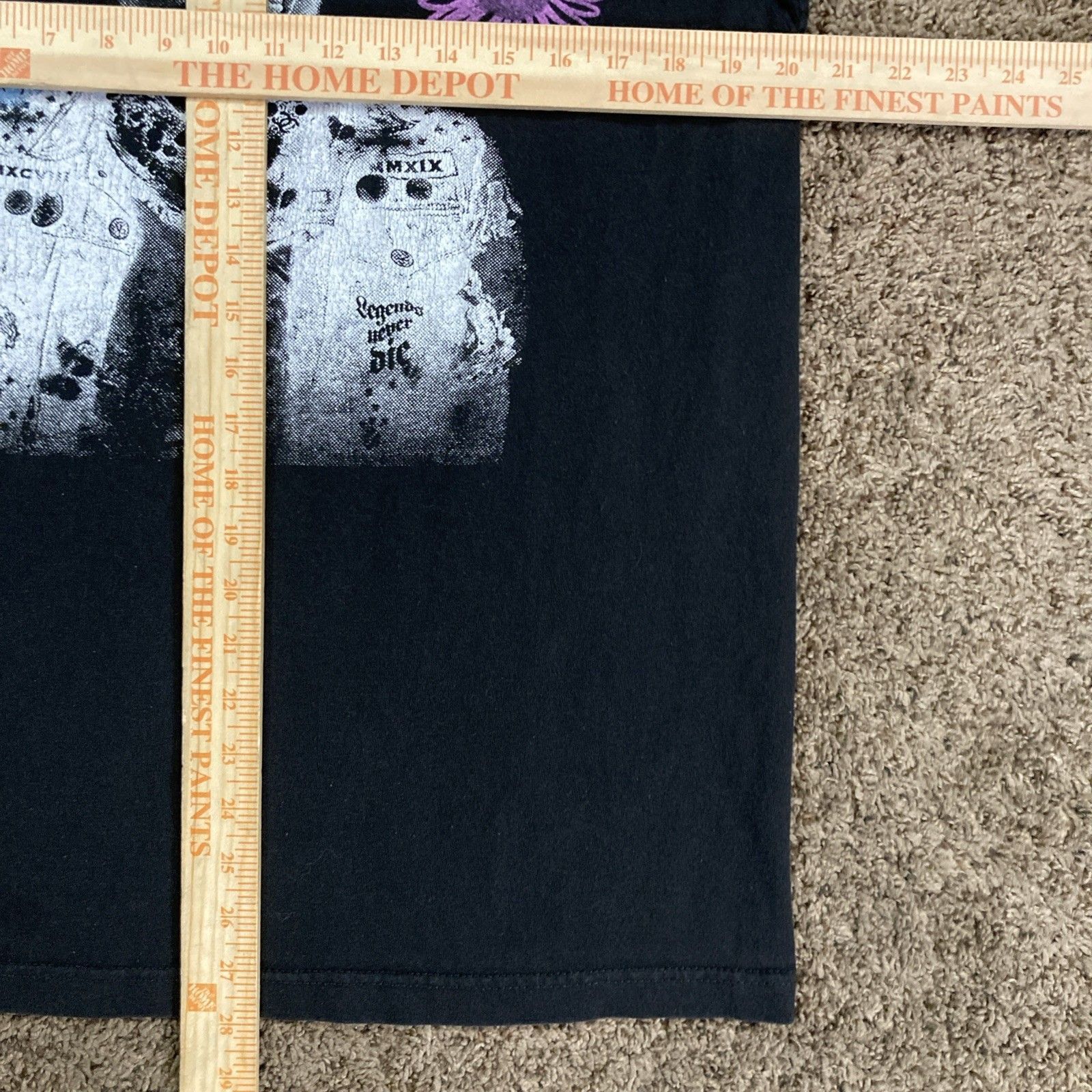 999 Club Juice WRLD Legends Butterfly Flower T-Shirt Black Size L Size US L / EU 52-54 / 3 - 3 Thumbnail