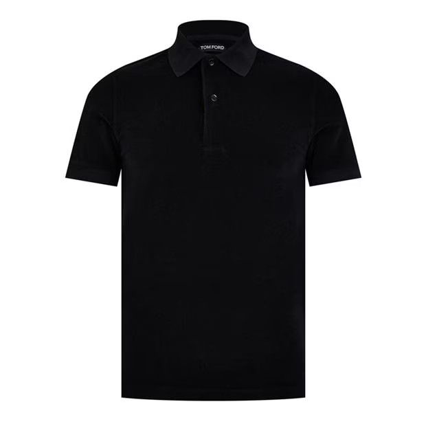Tom Ford o1g2r1mq0724 Polo Shirts in Black Size US M / EU 48-50 / 2 - 1 Thumbnail