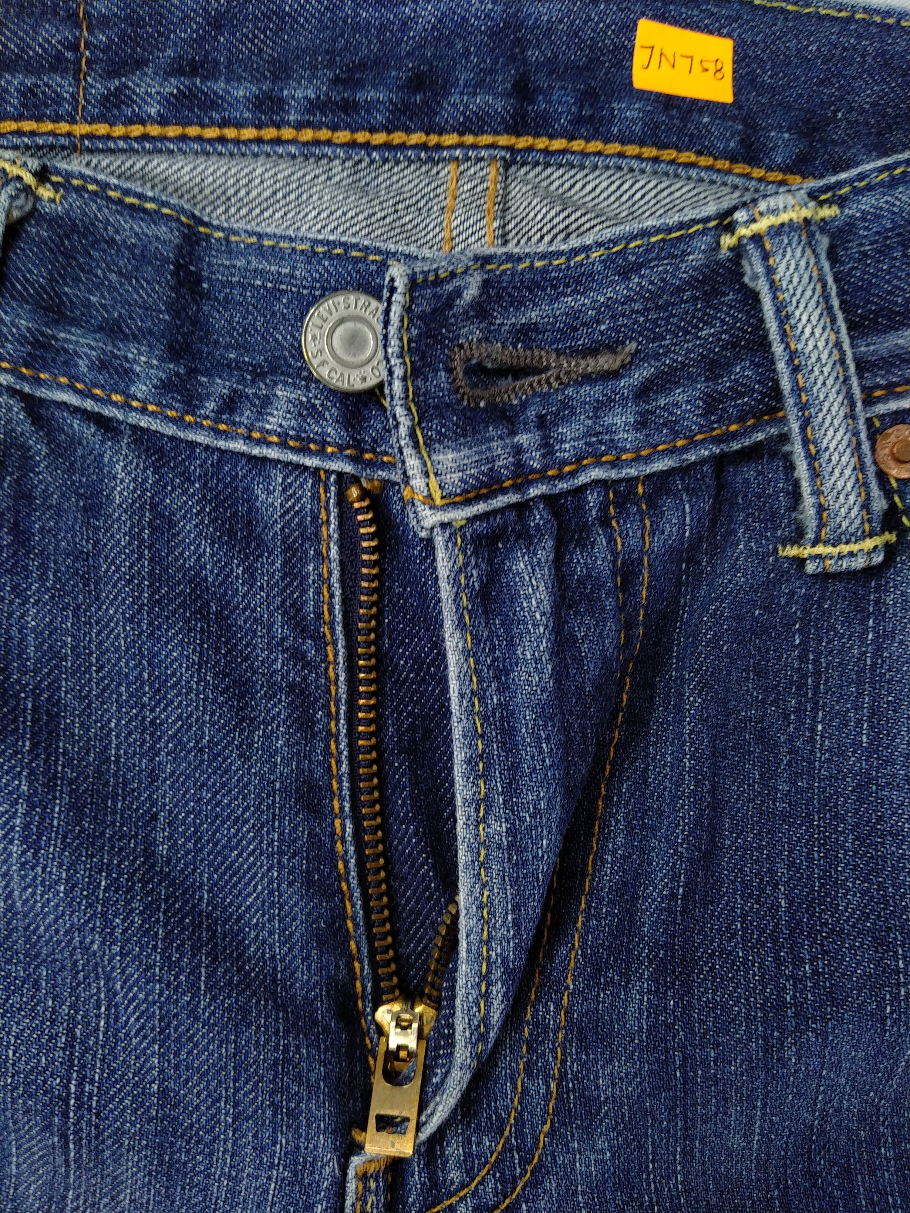 Levi's Distressed Levi's 502 Denim 31 x 30 -JN758 Size US 31 - 7 Thumbnail