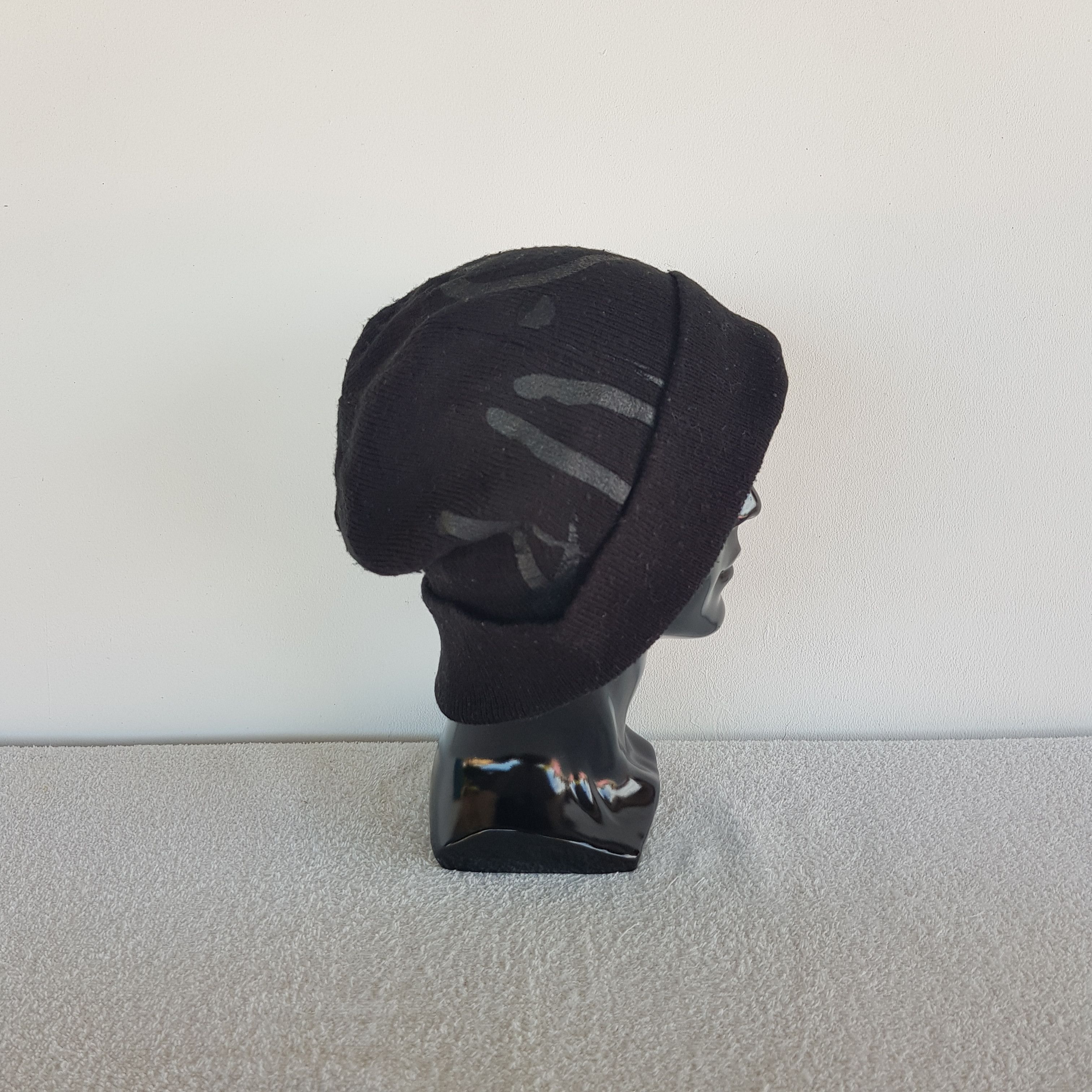 Japanese Brand Vintage APESTEIN Beanie Japanese Ribbed Knit Snow Caps Hats Size ONE SIZE - 3 Thumbnail